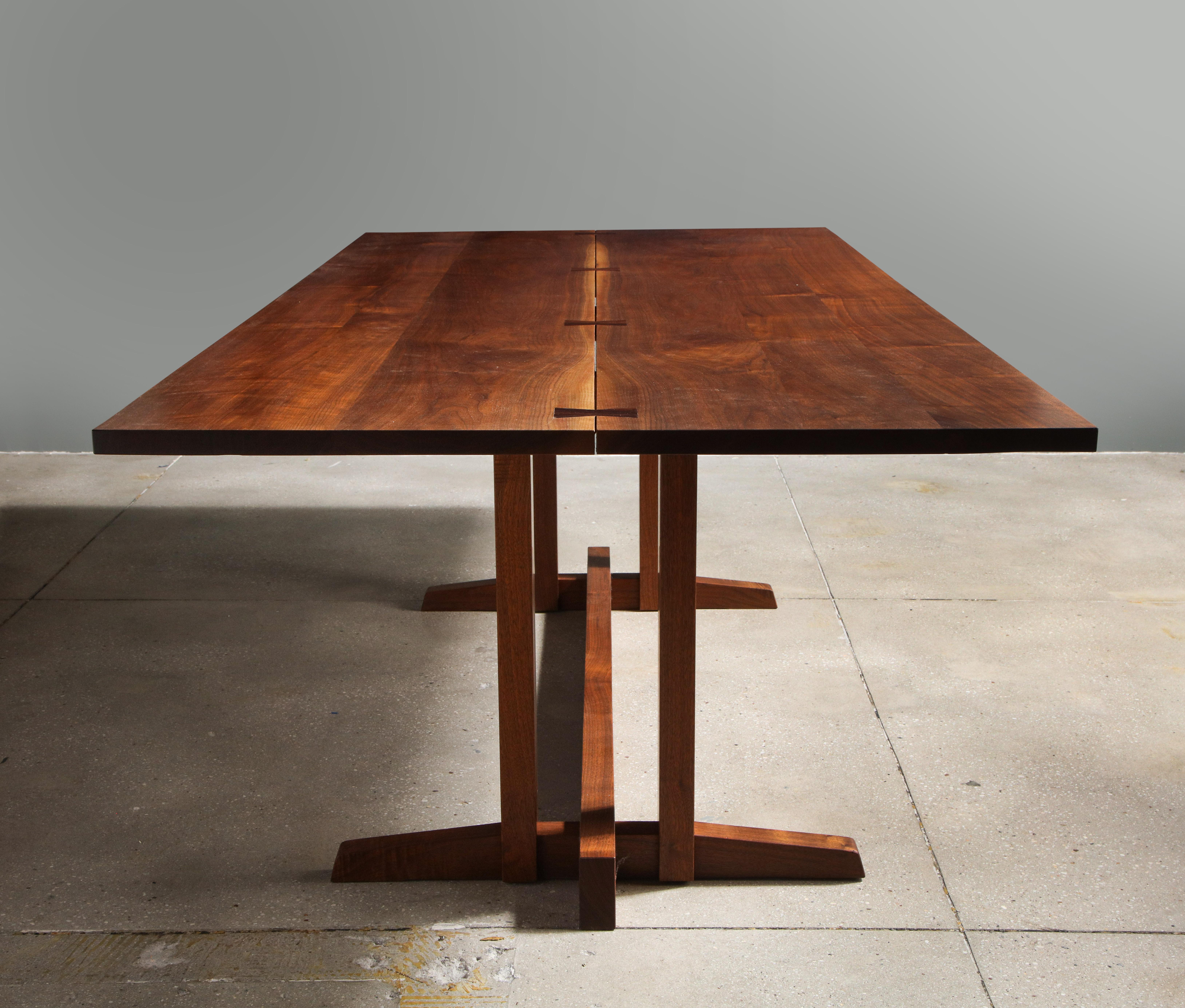 Superb Walnut Frenchman’s Cove Dining Table, by George Nakashima, 1967 1