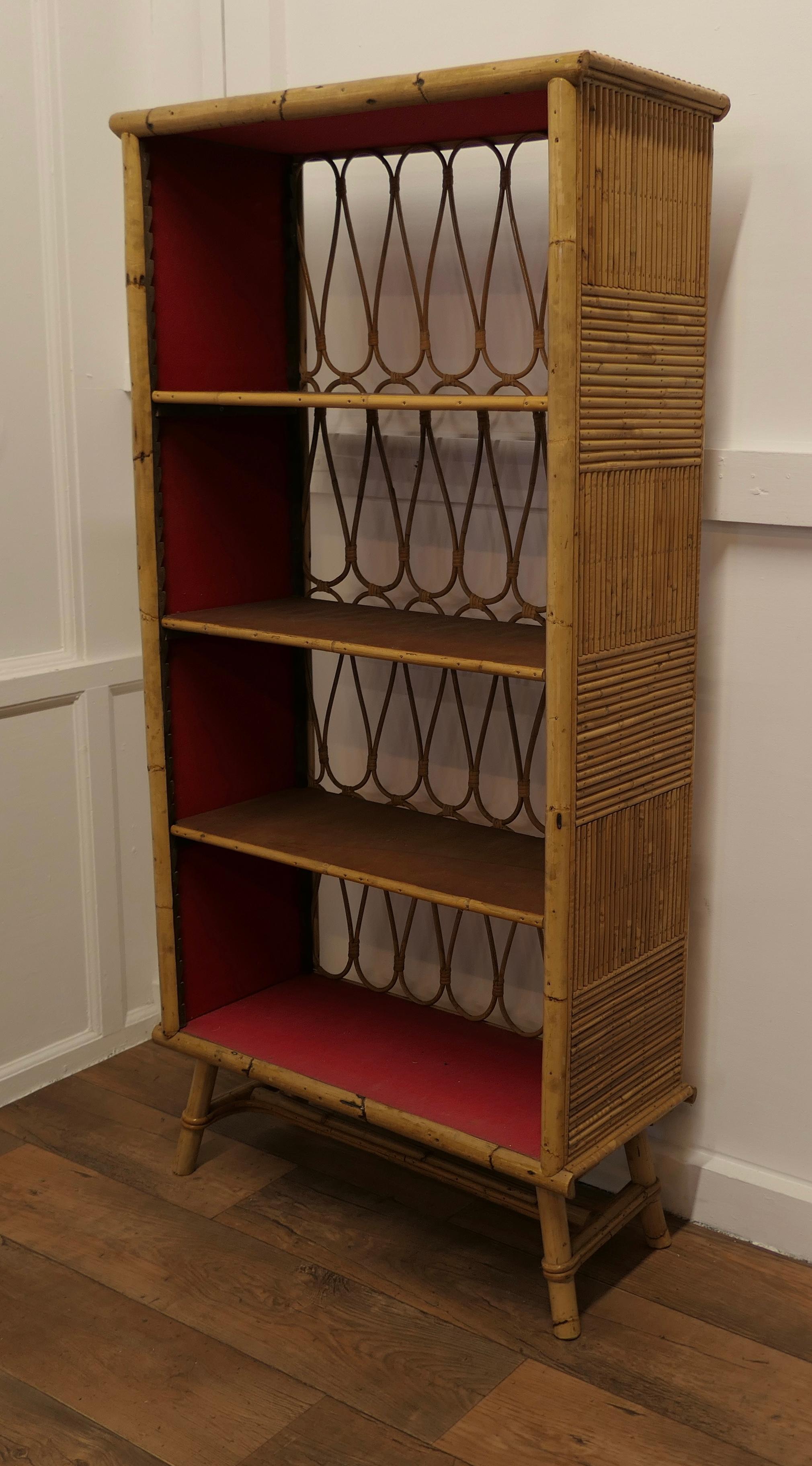 mid century room divider shelf