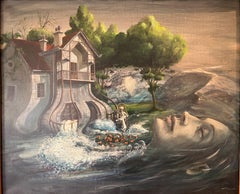 A Surreal Dream oil painting by Noel Dumolard