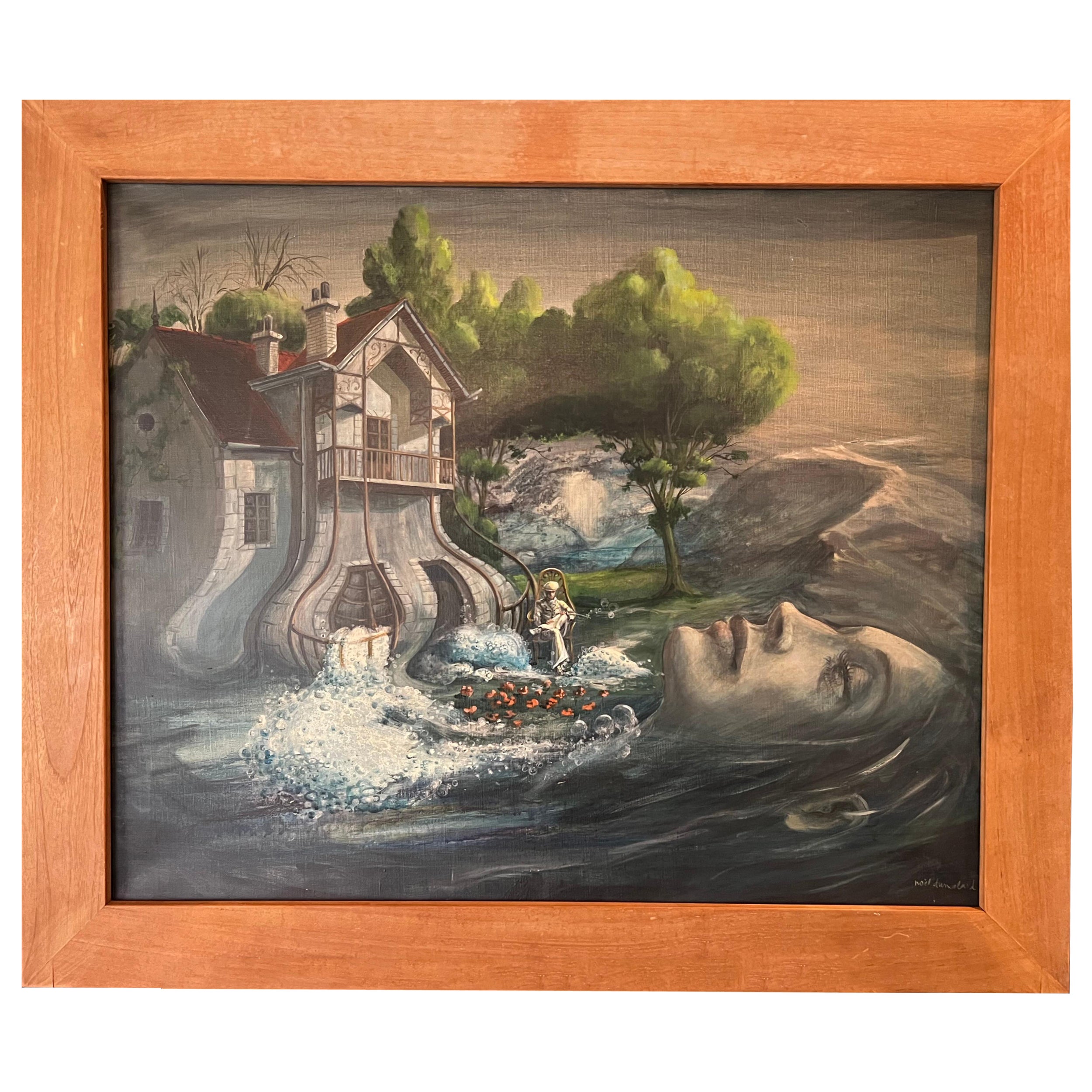 A Surreal Dream, Ölgemälde von Noel Dumolard