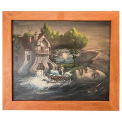 A Surreal Dream oil painting by Noel Dumolard