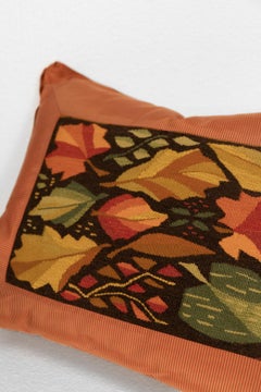 A Swedish Flat Weave Tapestry Cushion