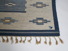 Swedish Flat-Weave Wool Carpet, circa 1950-1960