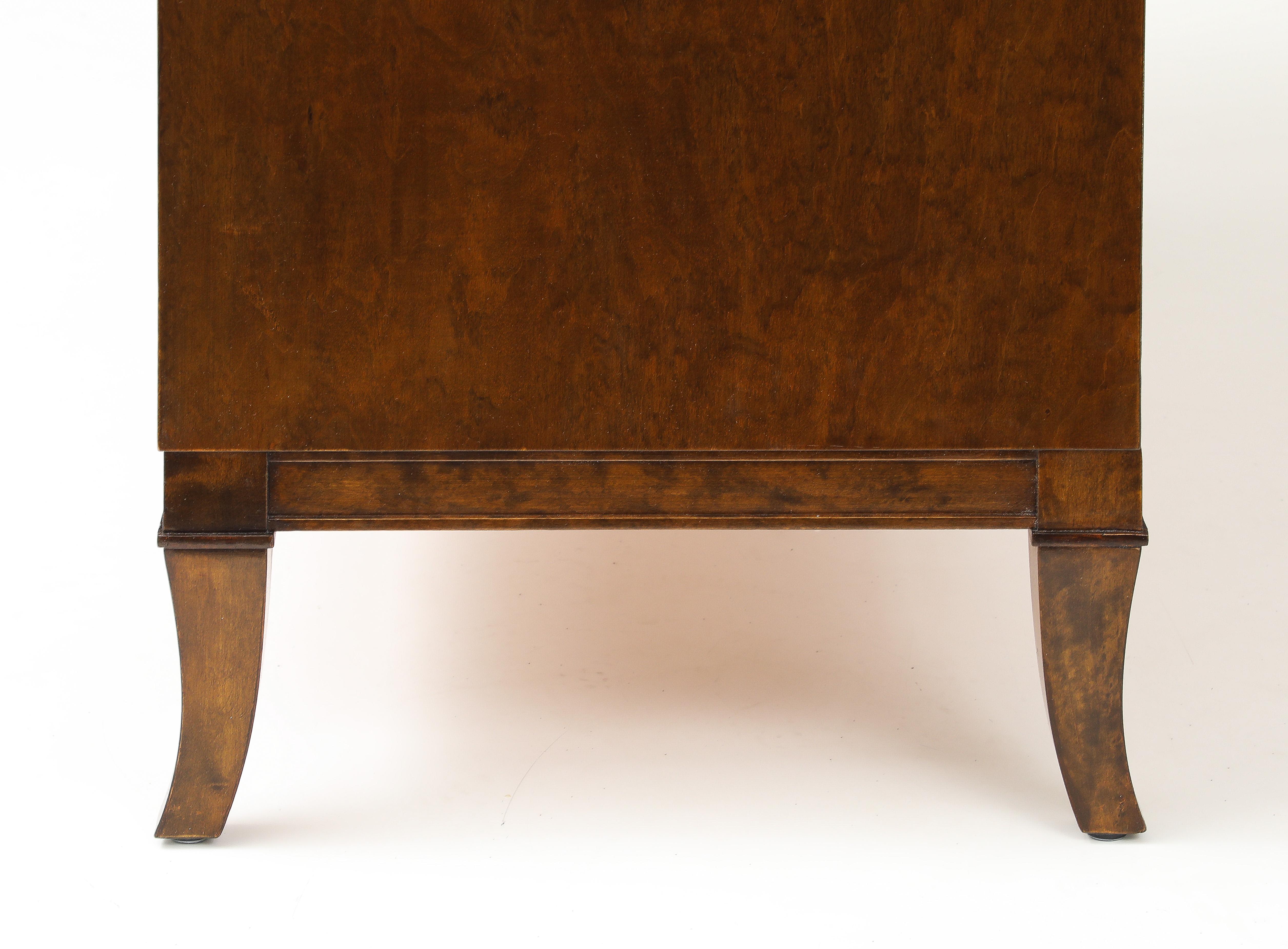 Schwedische Grace-Kommode aus Birke und Palisander mit Intarsien, ca. 1930er Jahre im Angebot 6