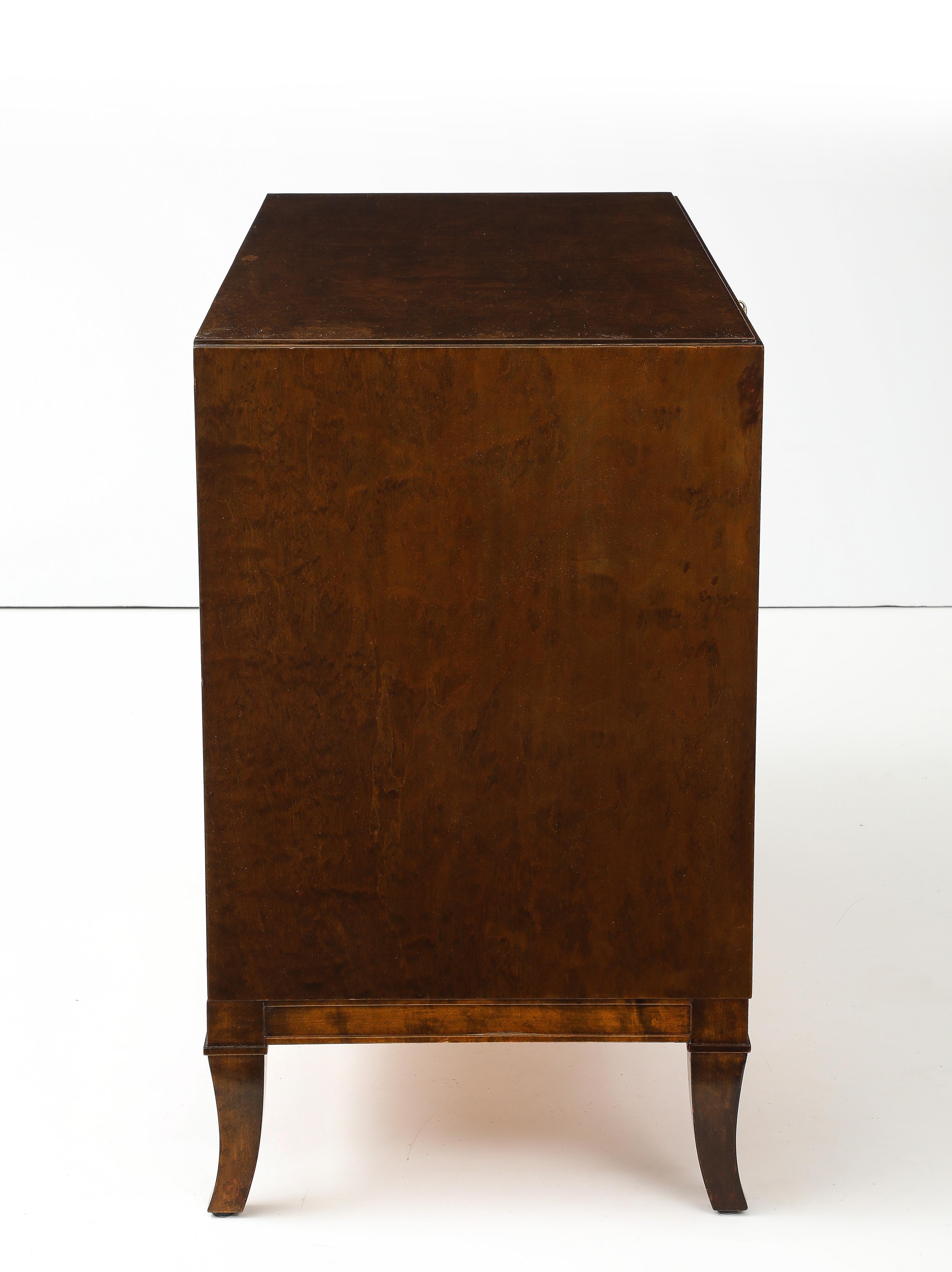 Schwedische Grace-Kommode aus Birke und Palisander mit Intarsien, ca. 1930er Jahre im Angebot 8
