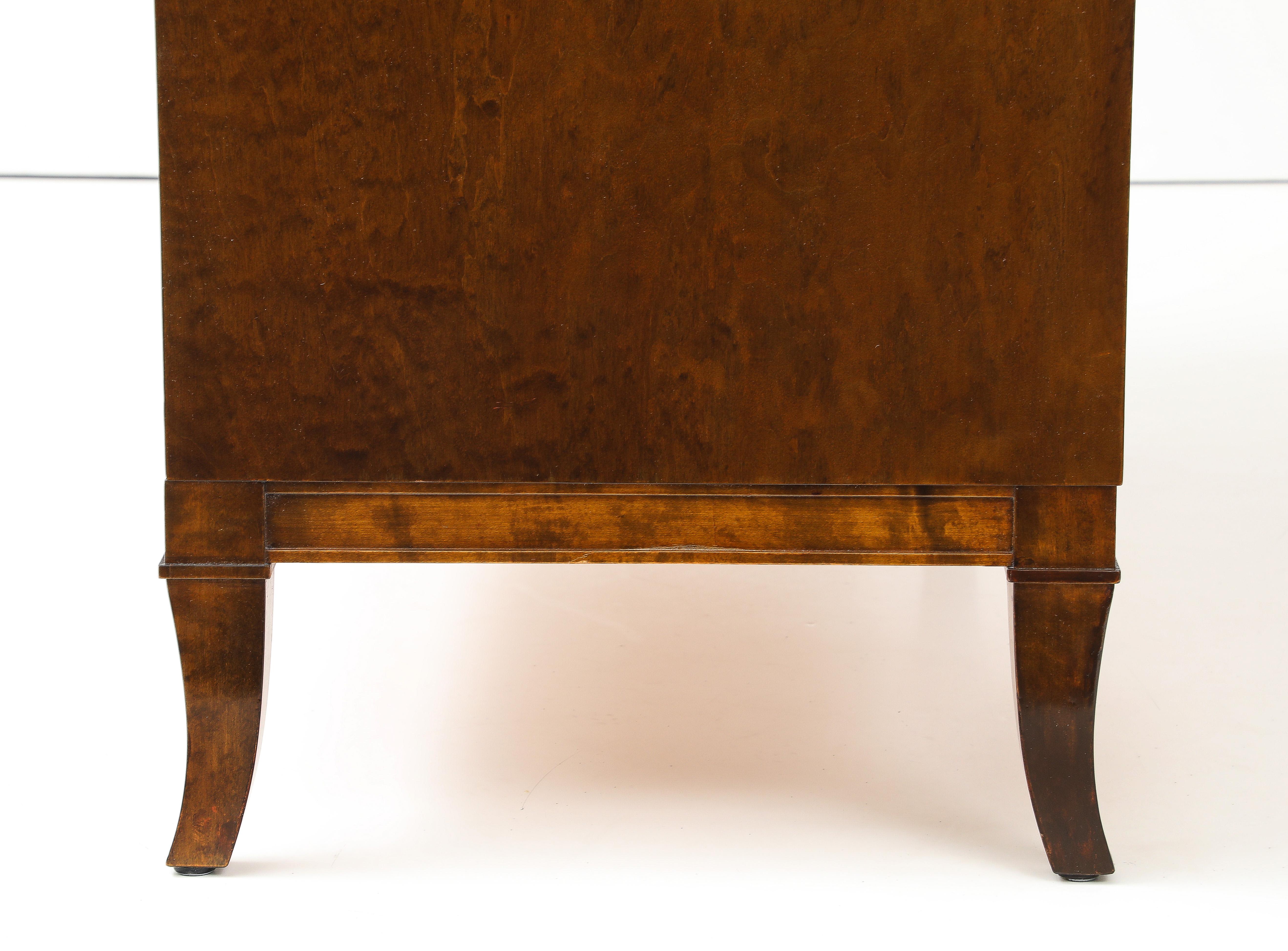 Schwedische Grace-Kommode aus Birke und Palisander mit Intarsien, ca. 1930er Jahre im Angebot 9