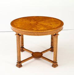 Schwedischer runder Beistelltisch Grace, ca. 1940er Jahre