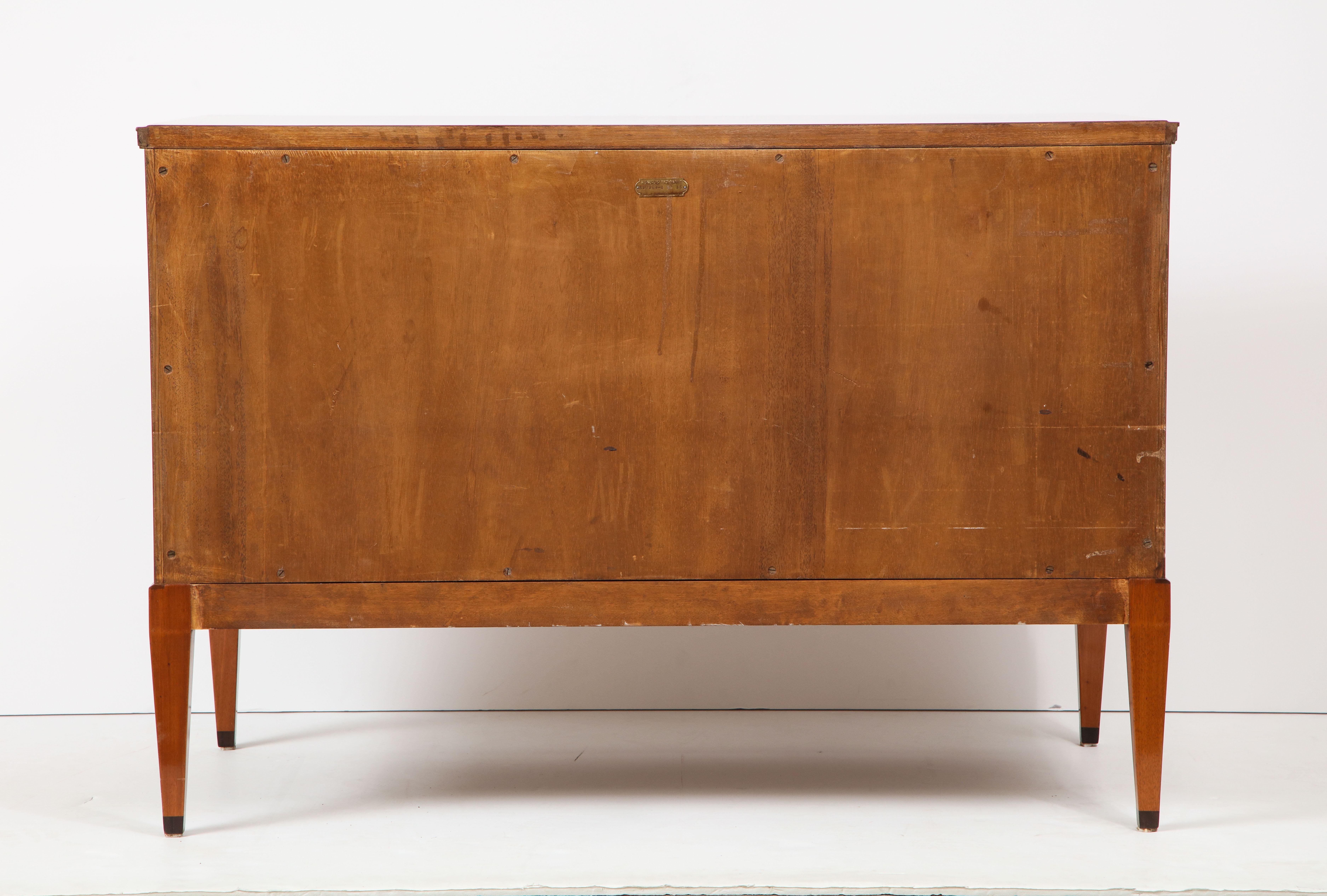 Swedish Grace Inlaid Mahogany Commode, circa 1930s 11