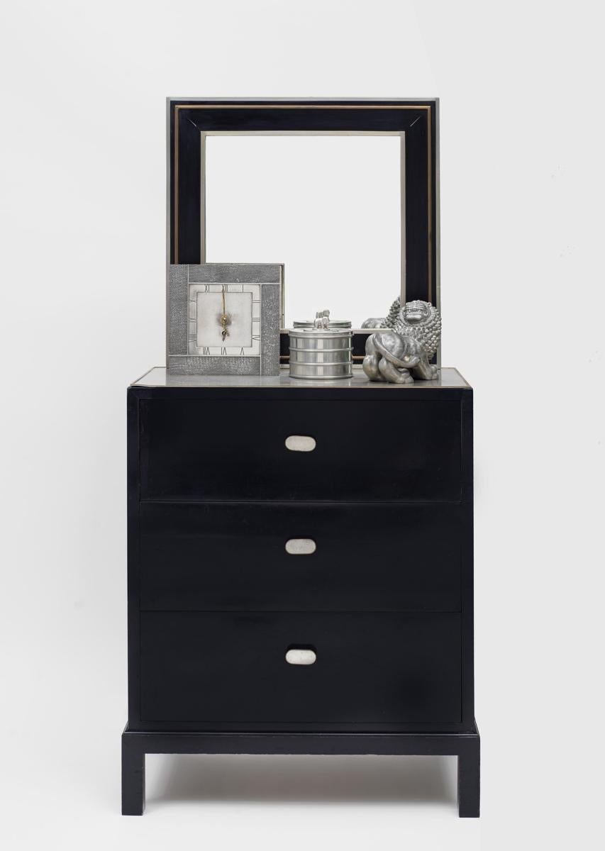 Un chef-d'œuvre de Swedish Grace, miroir Uno Åhren, étain, laiton, Firma Svenskt Tenn Bon état - En vente à Stockholm, SE