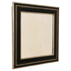 Una obra maestra de la Gracia sueca, espejo Uno Åhren, estaño, latón, Firma Svenskt Tenn
