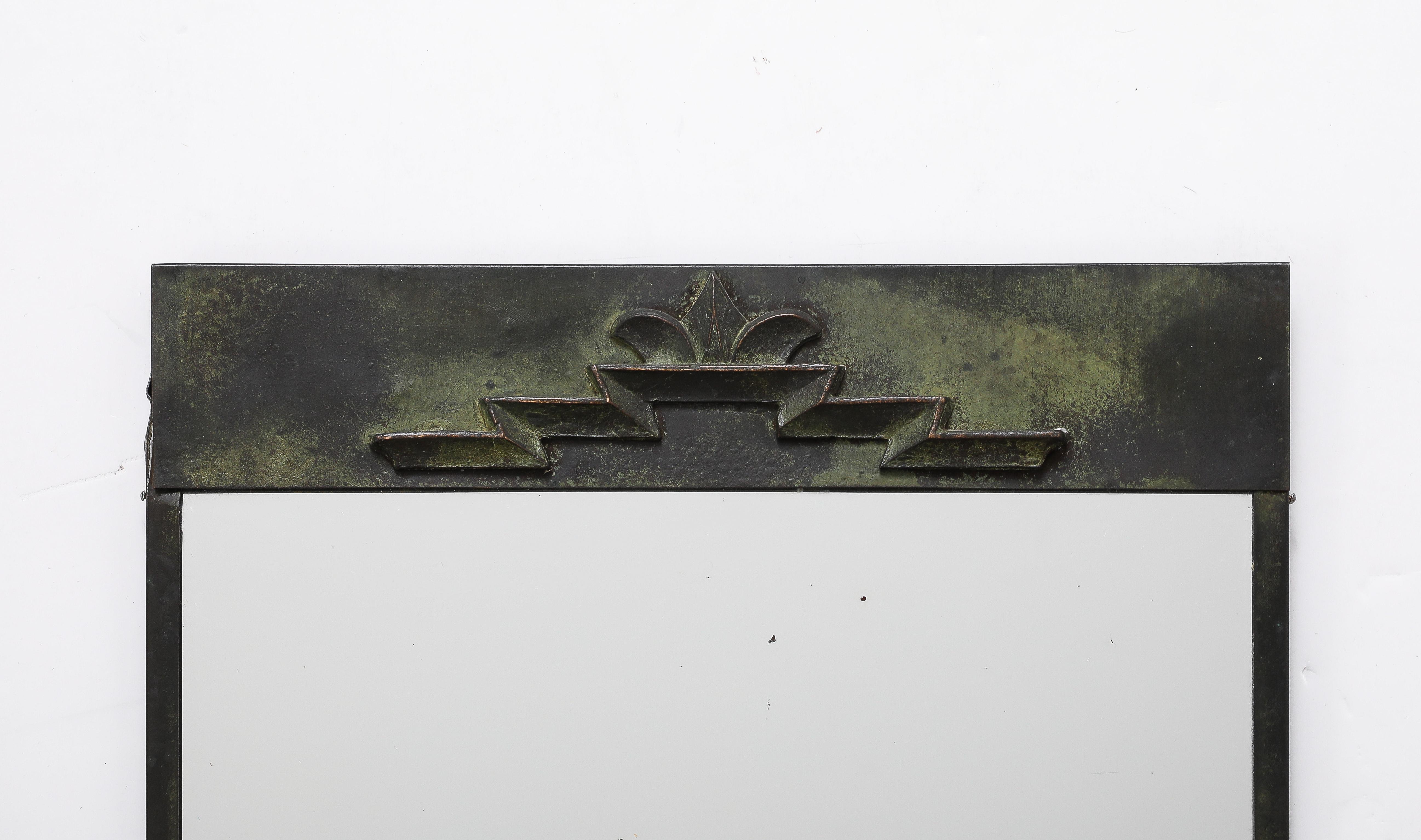 A Swedish Grace Mirror and Sconce Group, Circa 1930s 1