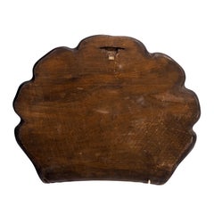 A Swedish Grace-Period Hand-Carved Birch Wall Light