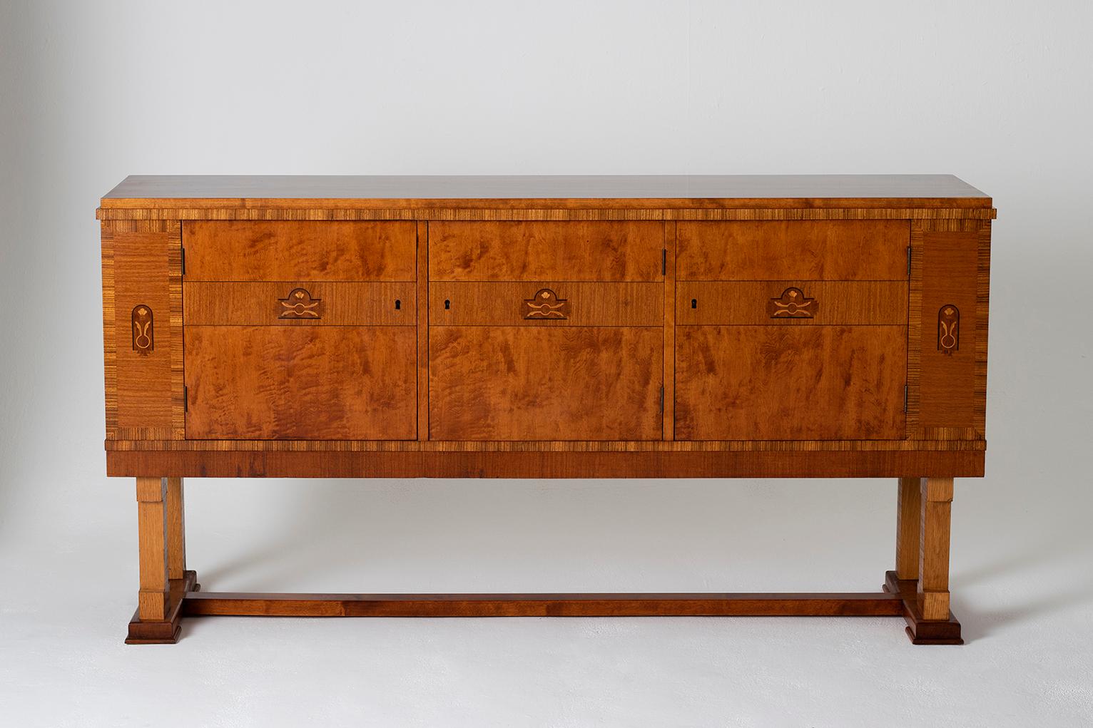 Birch Swedish Grace Sideboard