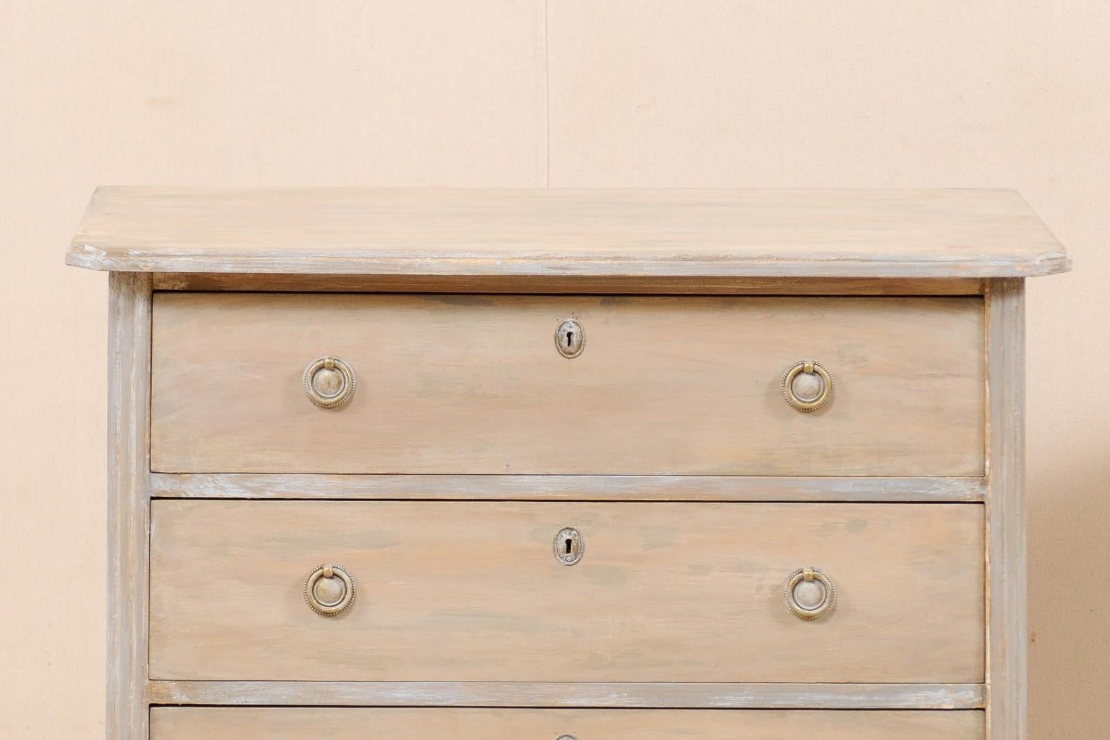 Wood Swedish Gustavian Style Chest from Mid-20th Century