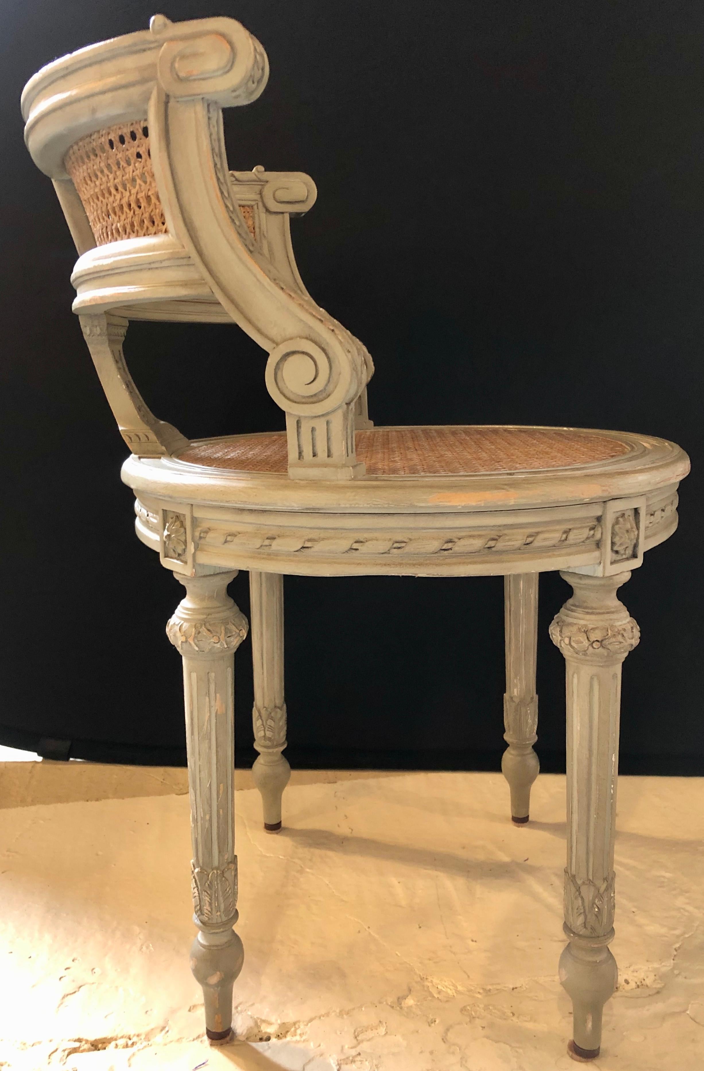 Swedish Louis XVI Style Boudoir Chair or Slipper Chair, 19th-20th Century 1