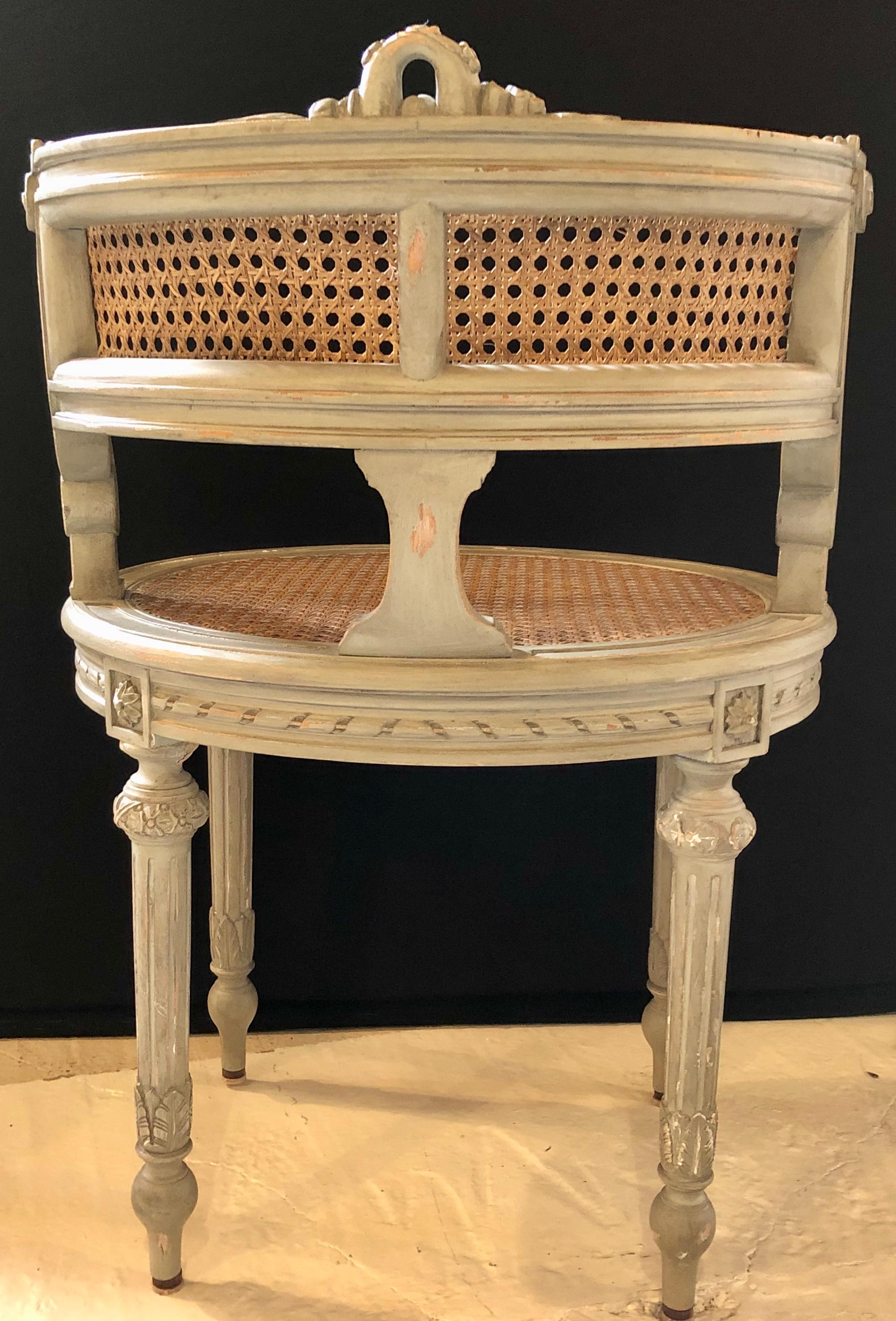 Swedish Louis XVI Style Boudoir Chair or Slipper Chair, 19th-20th Century 2