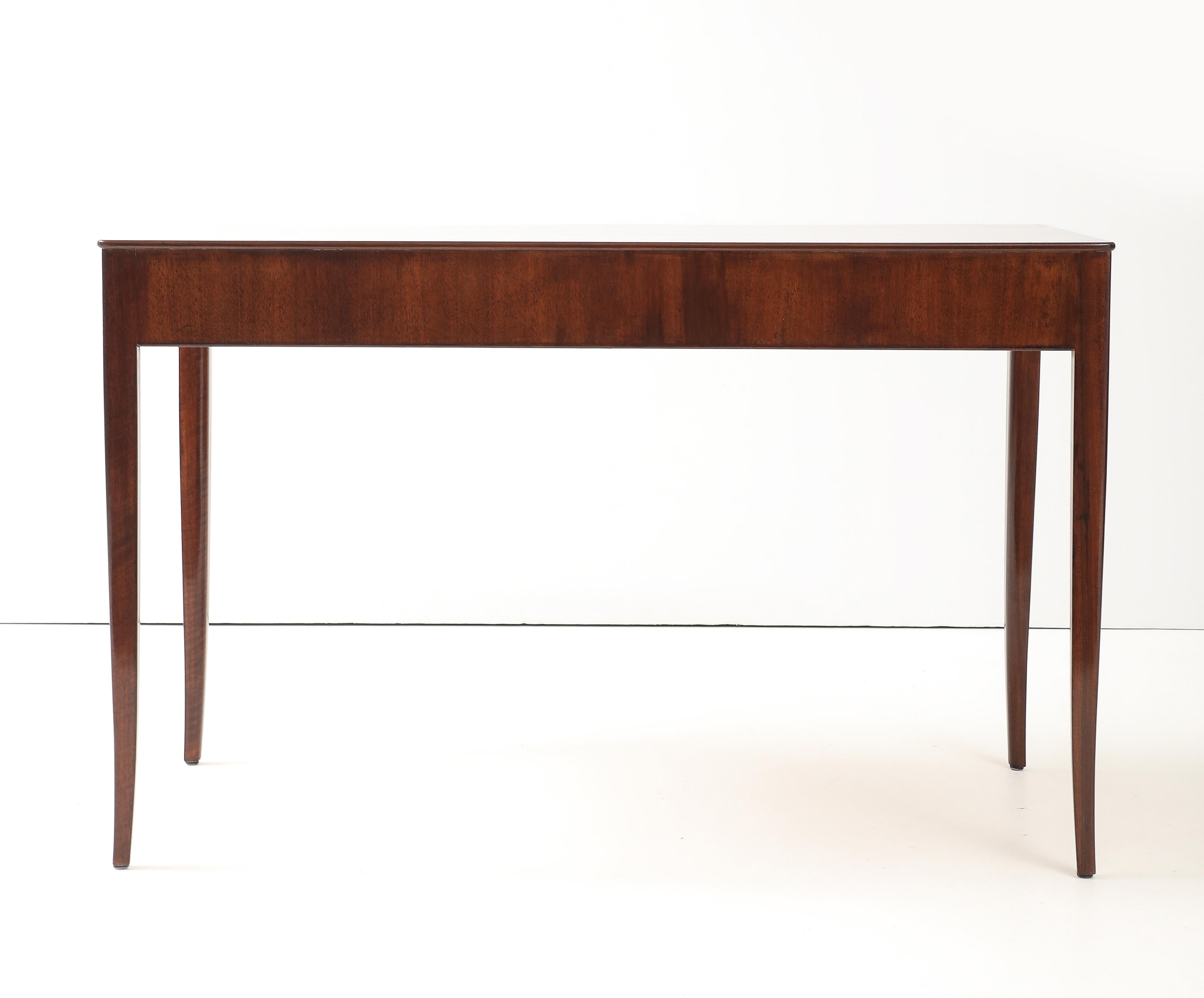 Mid-20th Century A Swedish mahogany writing desk designed by Carl Malmsten Circa 1966 For Sale
