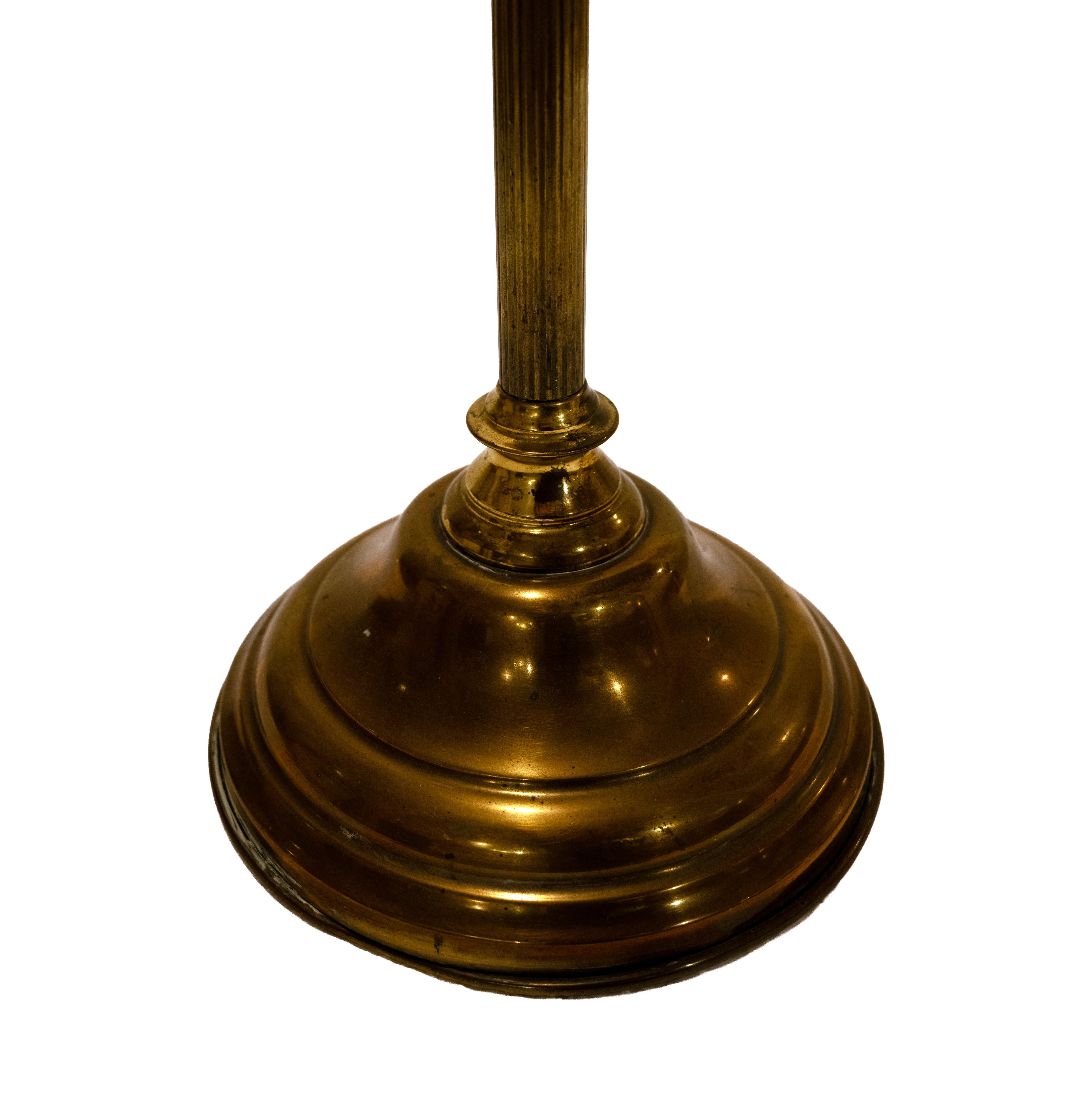 A Swedish Modern Brass Desk Lamp For Sale 1