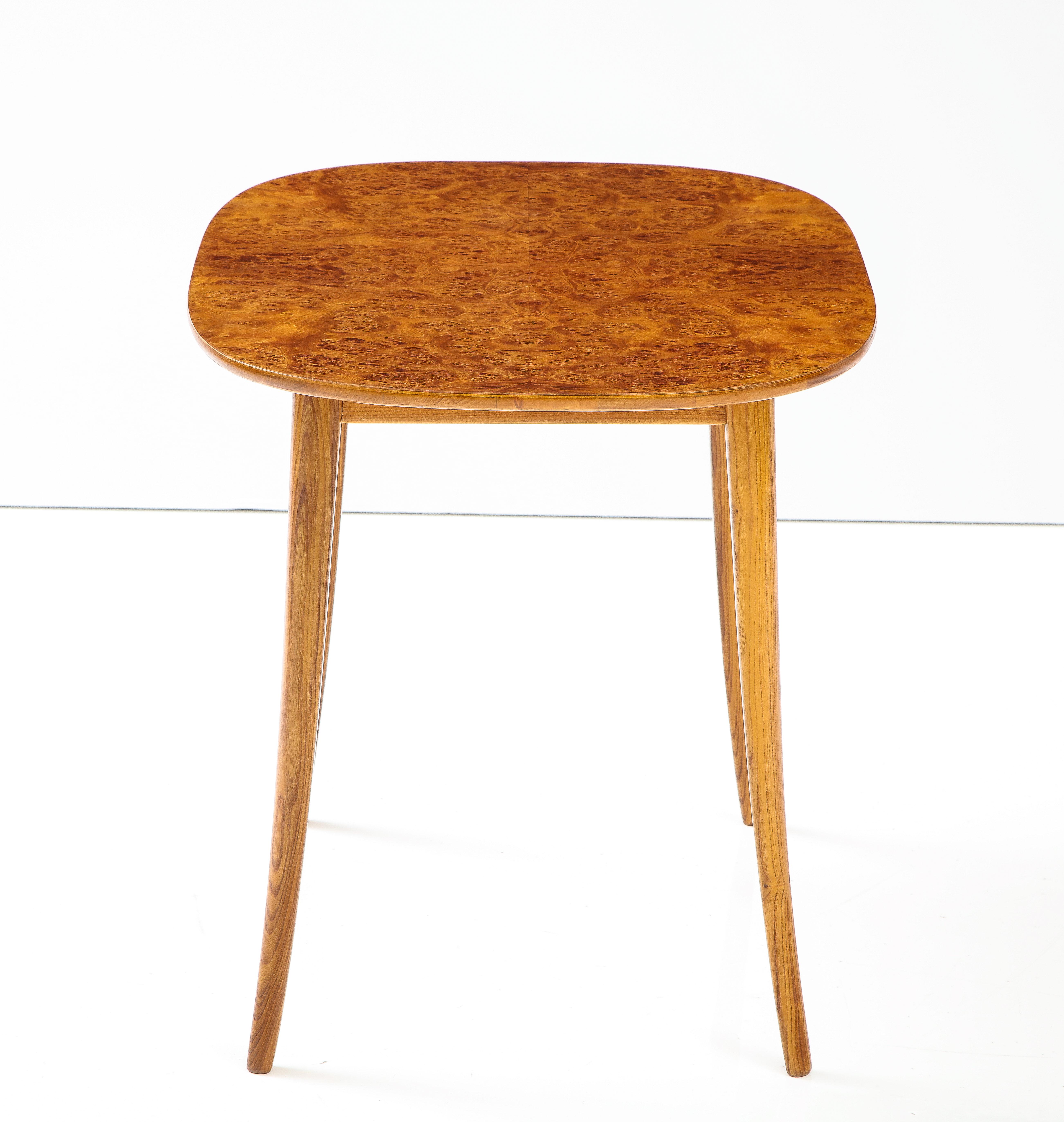 Swedish Modern Elm Root and Elm Table, circa 1940s In Good Condition In New York, NY