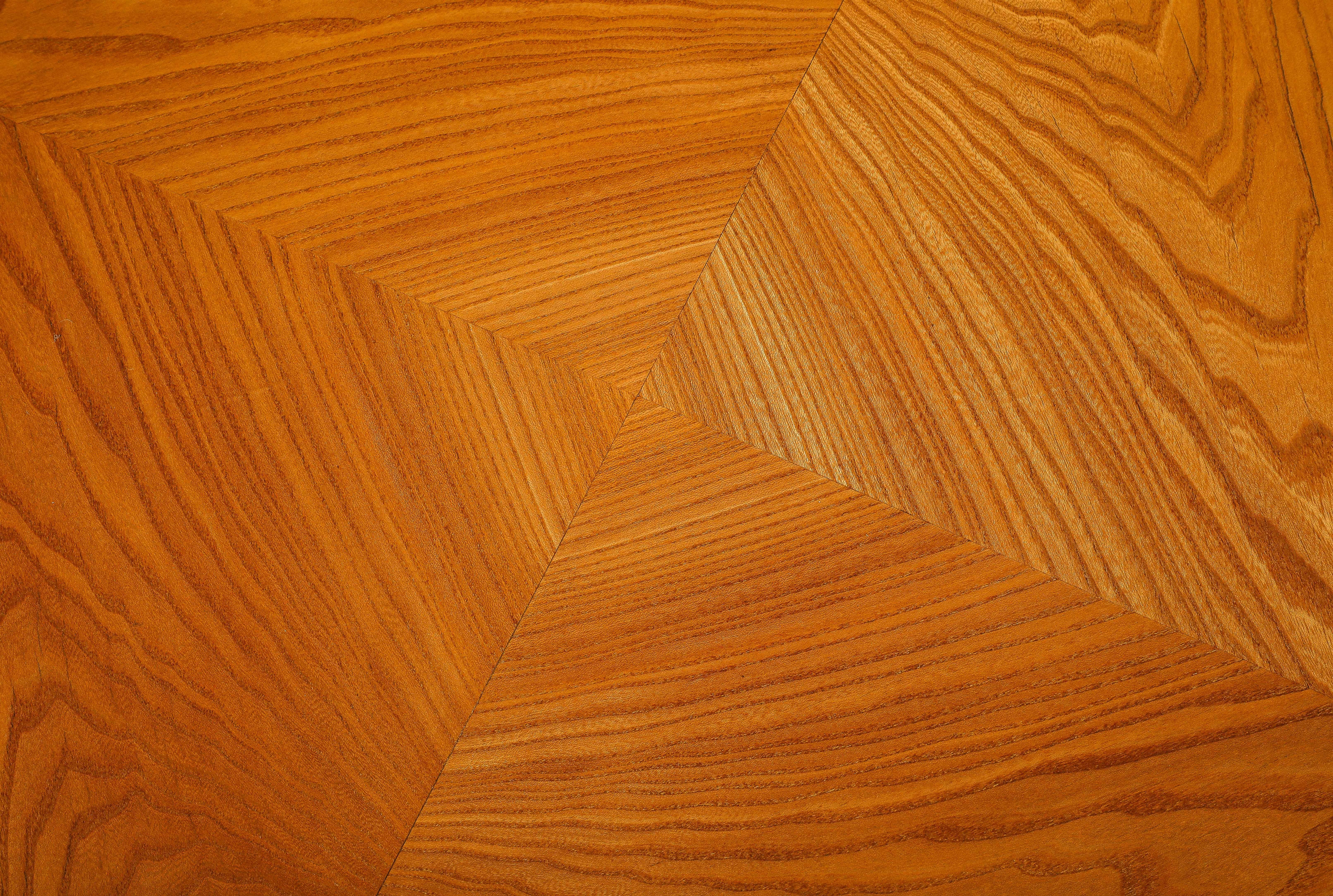 Mid-20th Century A Swedish Modern Elmwood Side Table, Circa 1940s