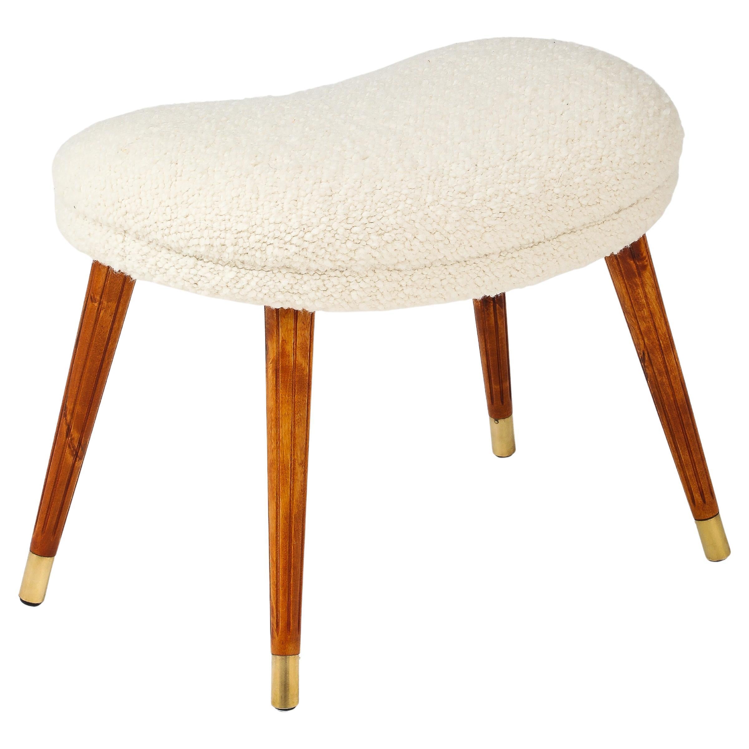 A Swedish Modern Stool, Circa 1940s