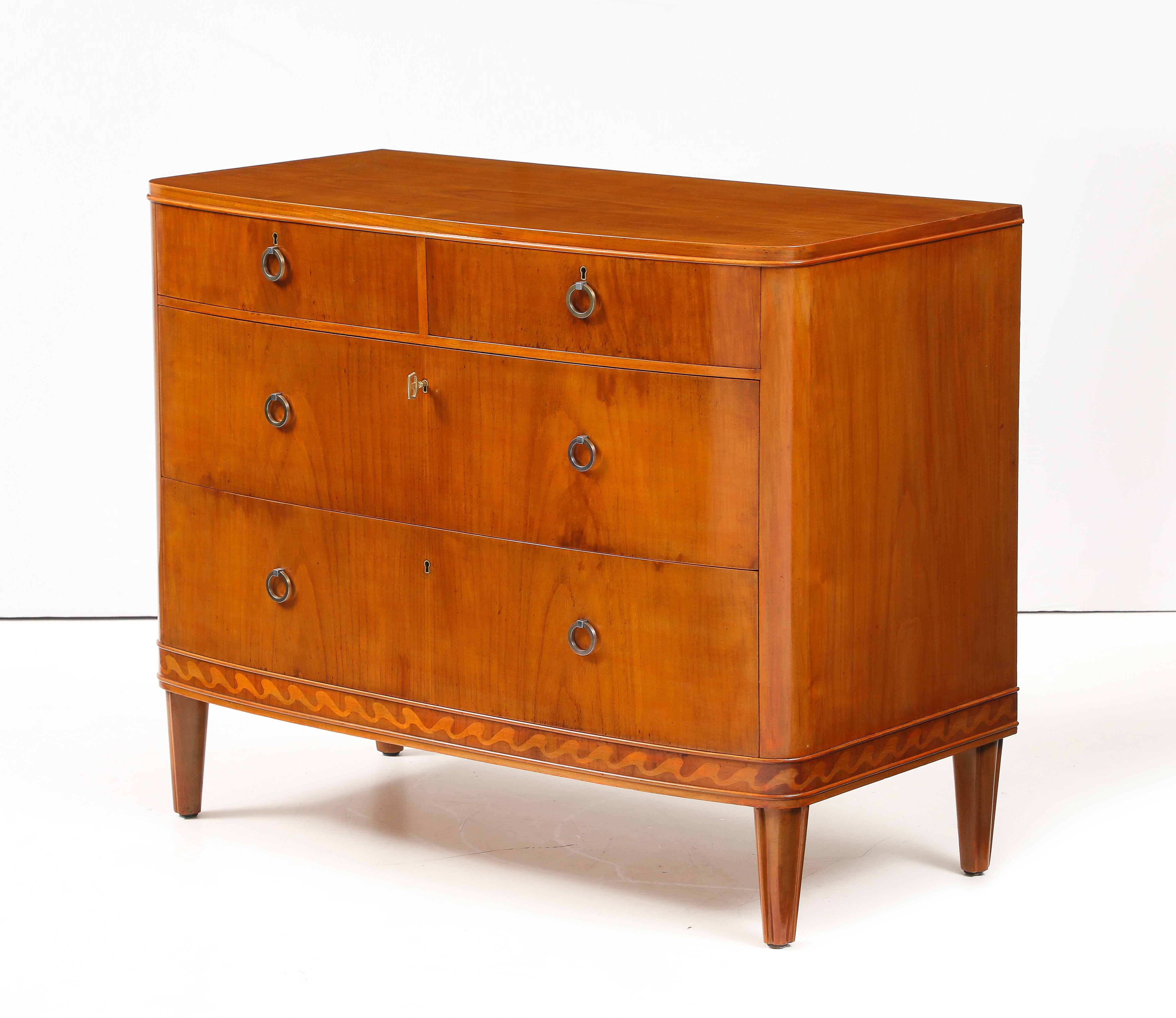 Svedese Cassettiera svedese Nordiska Kompaniet, circa 1940-50 in vendita