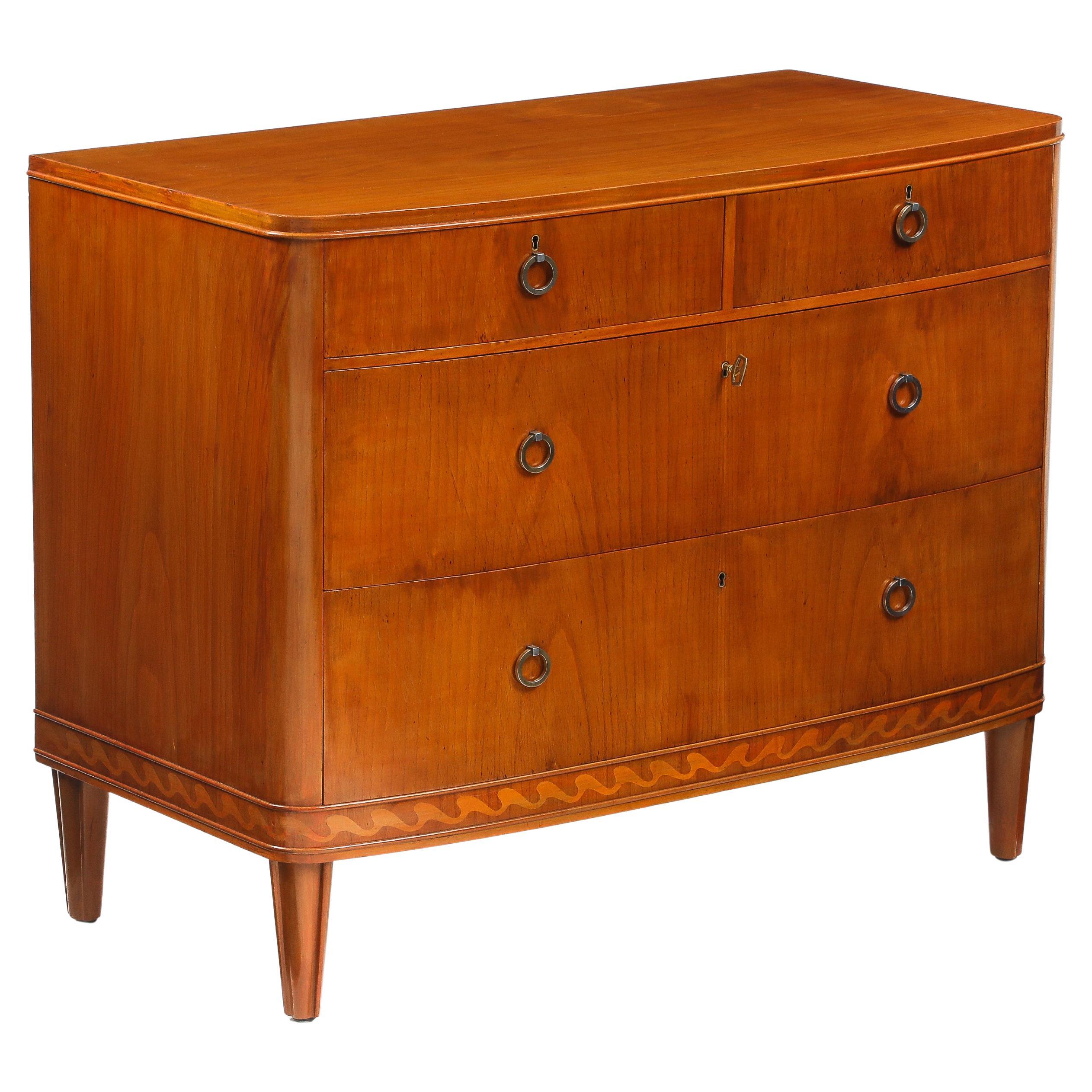 Cassettiera svedese Nordiska Kompaniet, circa 1940-50 in vendita