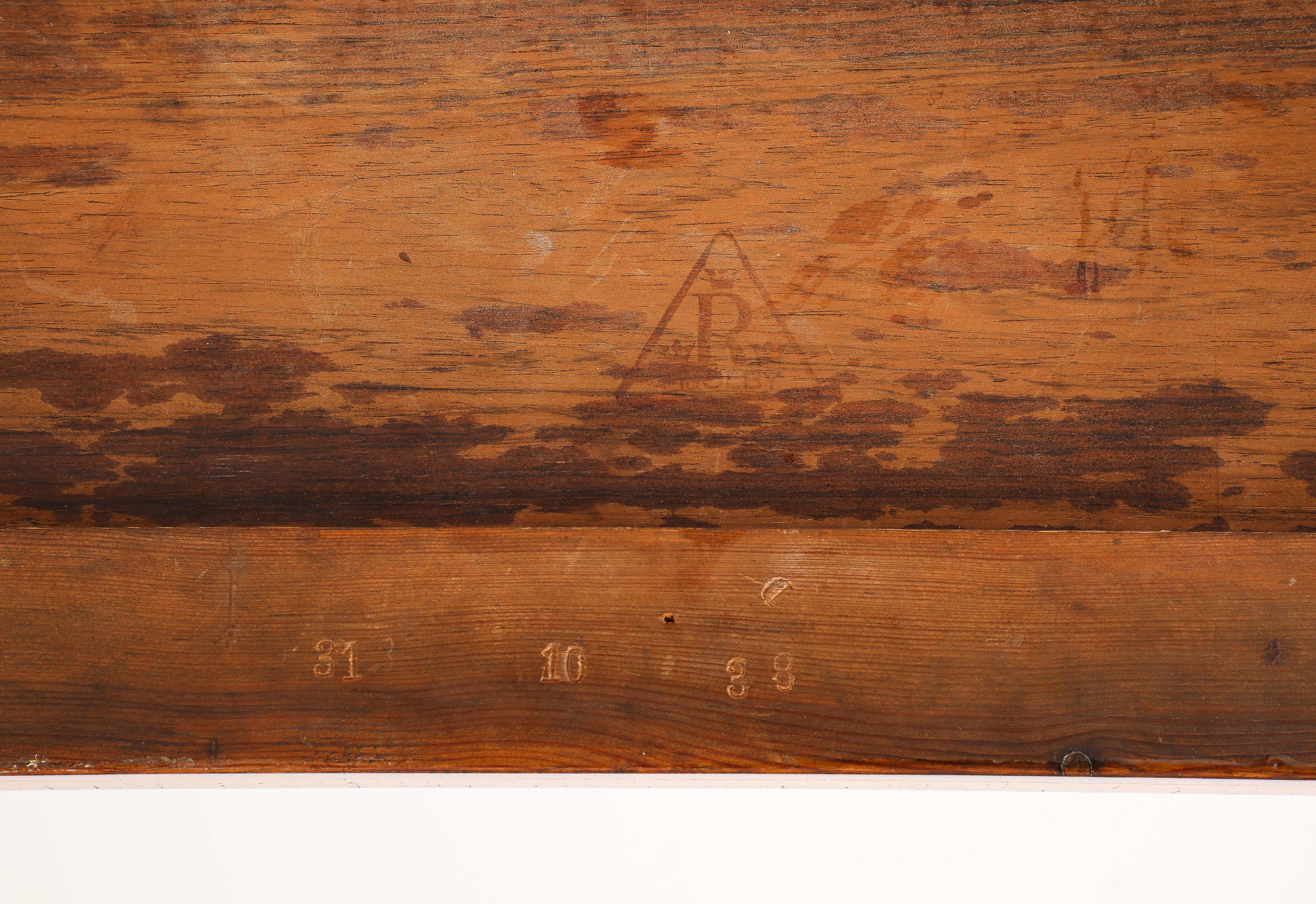 A Swedish Reiners Mjolby Elmroot and Palisander Side Table, Circa 1938 For Sale 4