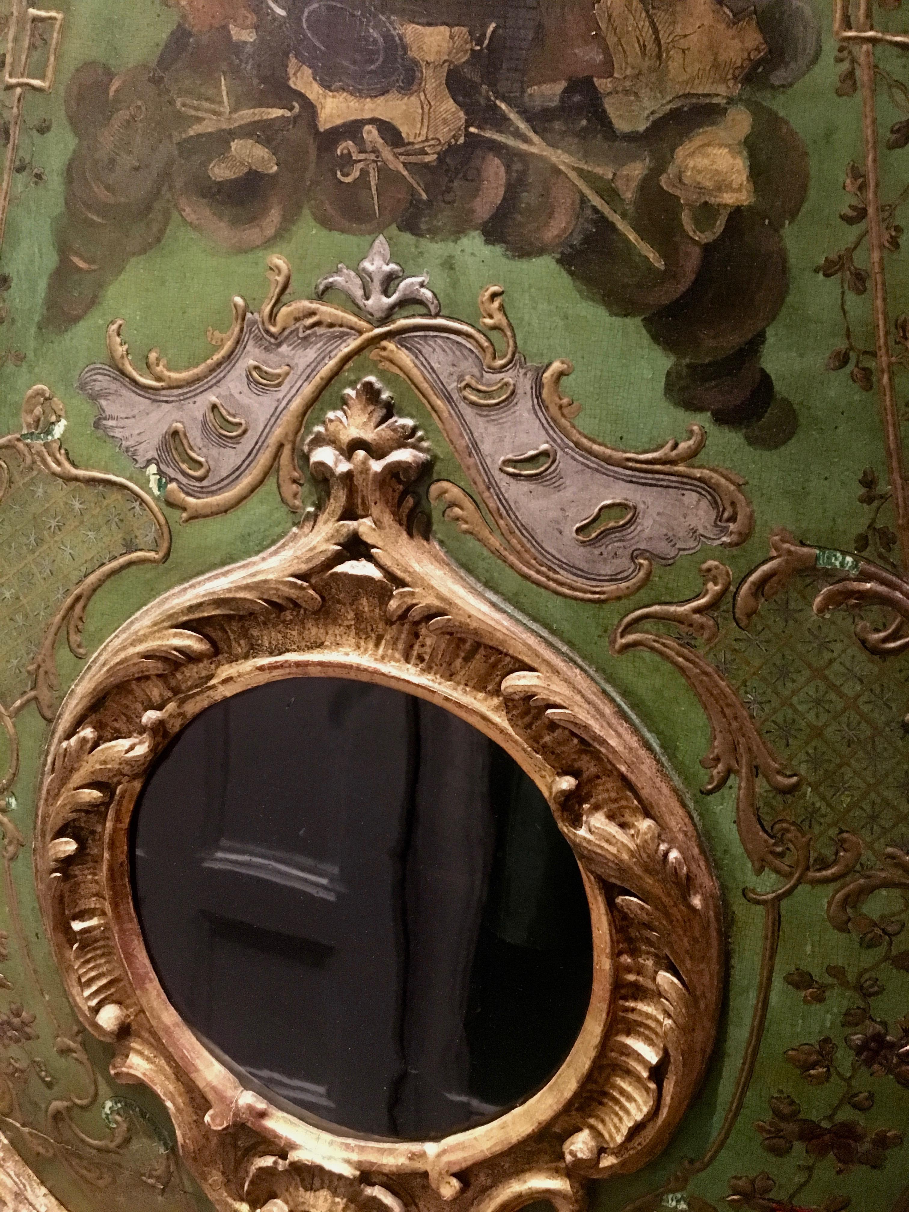 Swedish Royal Rococo Chiming Longcase Clock In Good Condition In Stockholm, SE