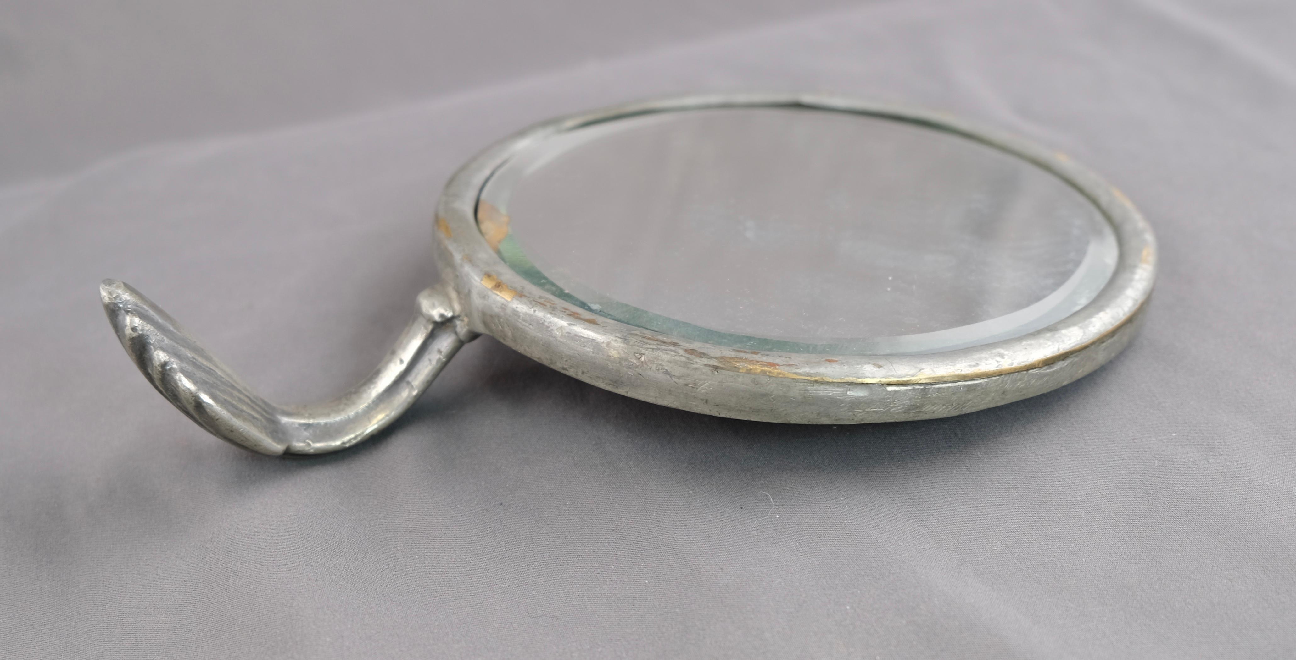 Early 20th Century Swedish Table Mirror, Swedish Grace, 1920s, Signed Nils Fogstedt For Sale