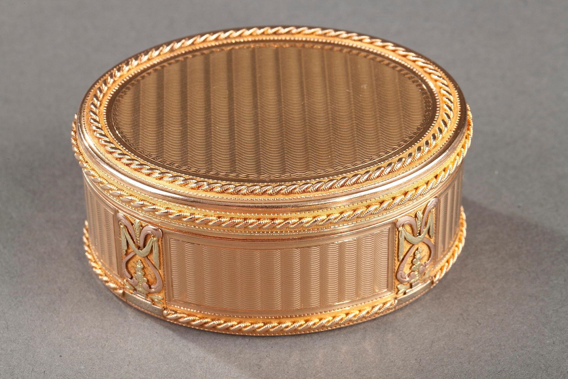 Swiss 18th Century Gold Snuff-Box 6