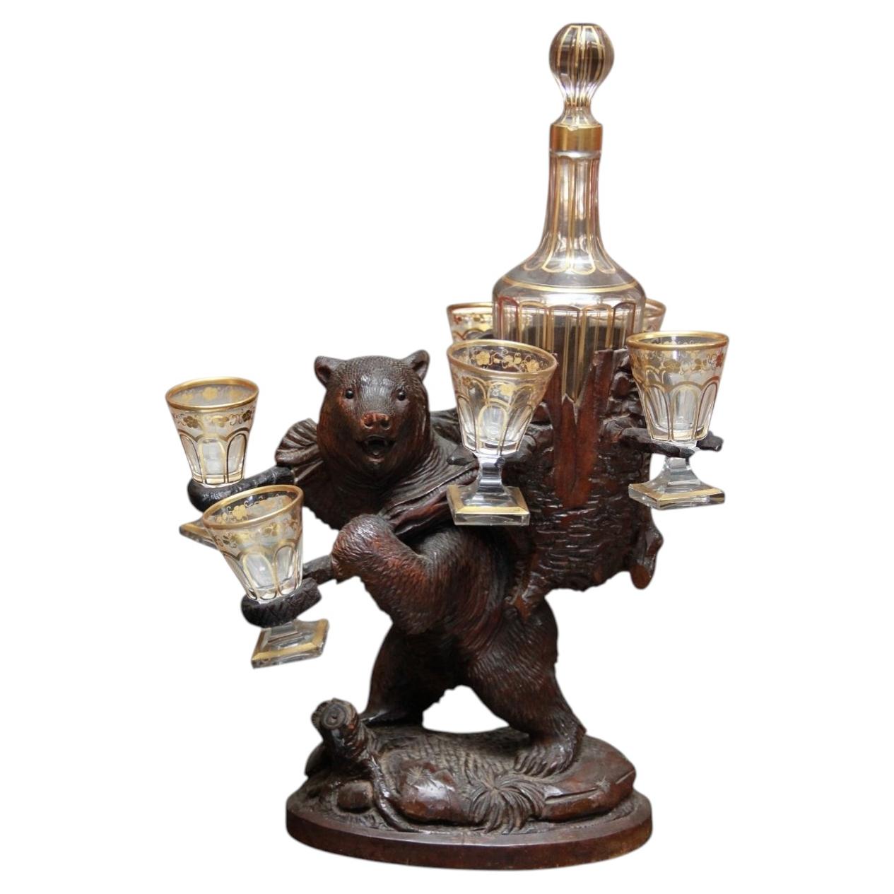 What is a decanter made out of?