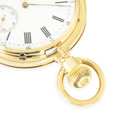 A Swiss Heavy Gold Hunter Keyless Quarter Repeater C1890