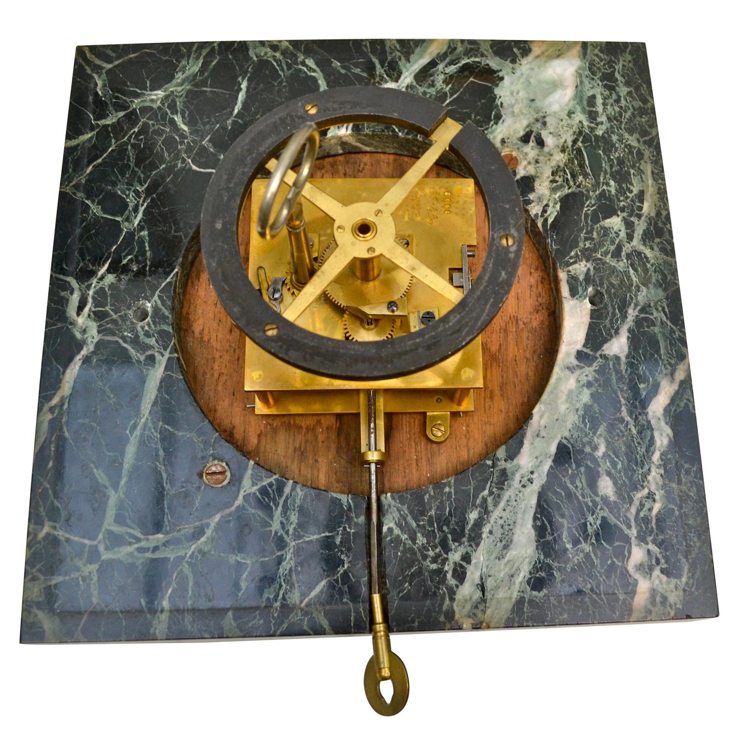 Art Deco Swiss Made Gübelin Lucerne Mystery Floating Turtle Water Clock, Rare