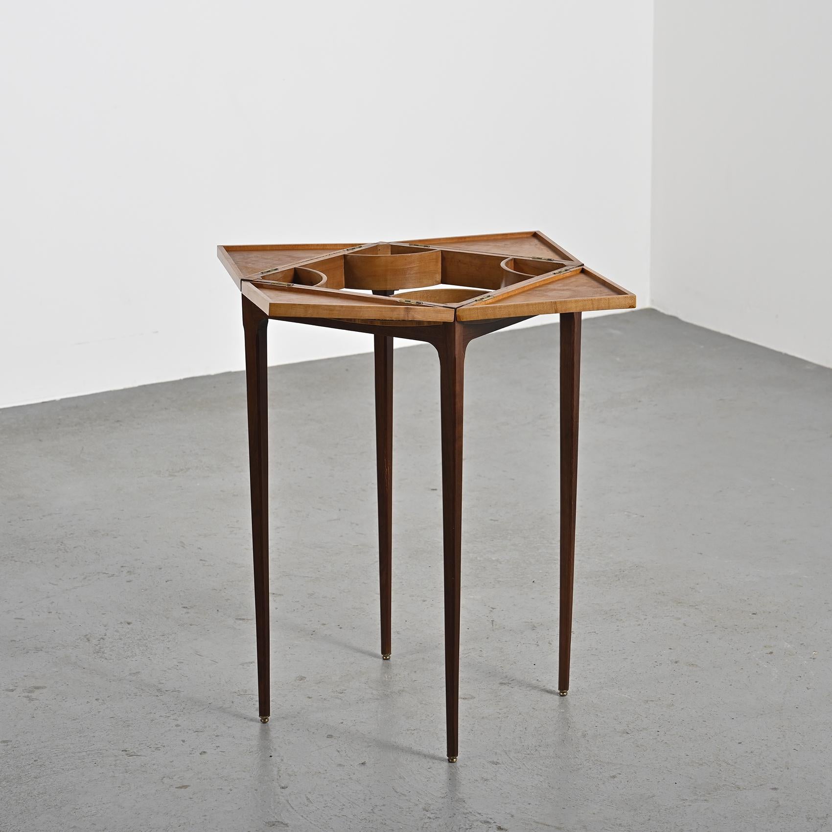 Wood A Table by Emile Gallé, circa 1925