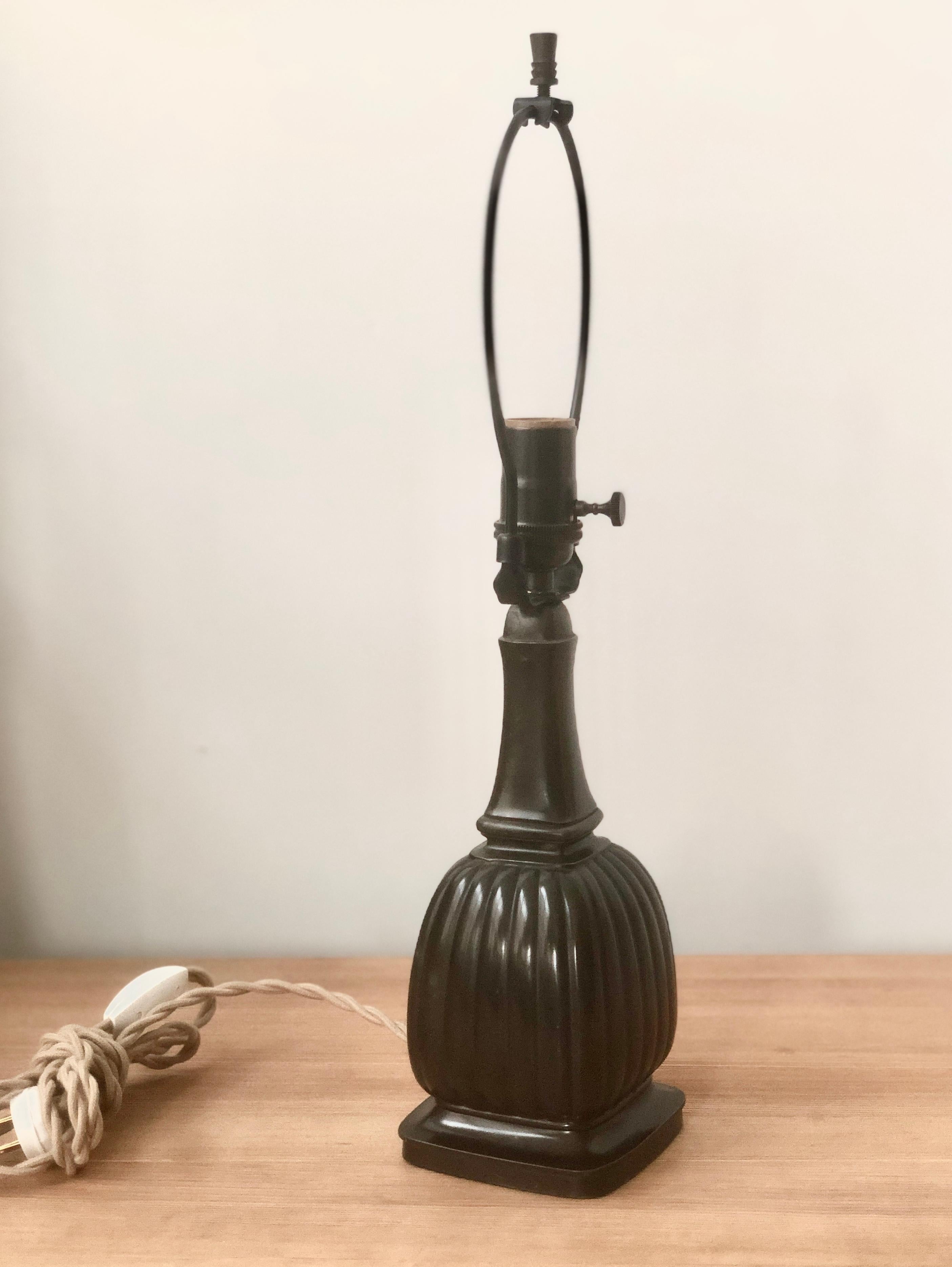 Danish Table Lamp by Just Andersen