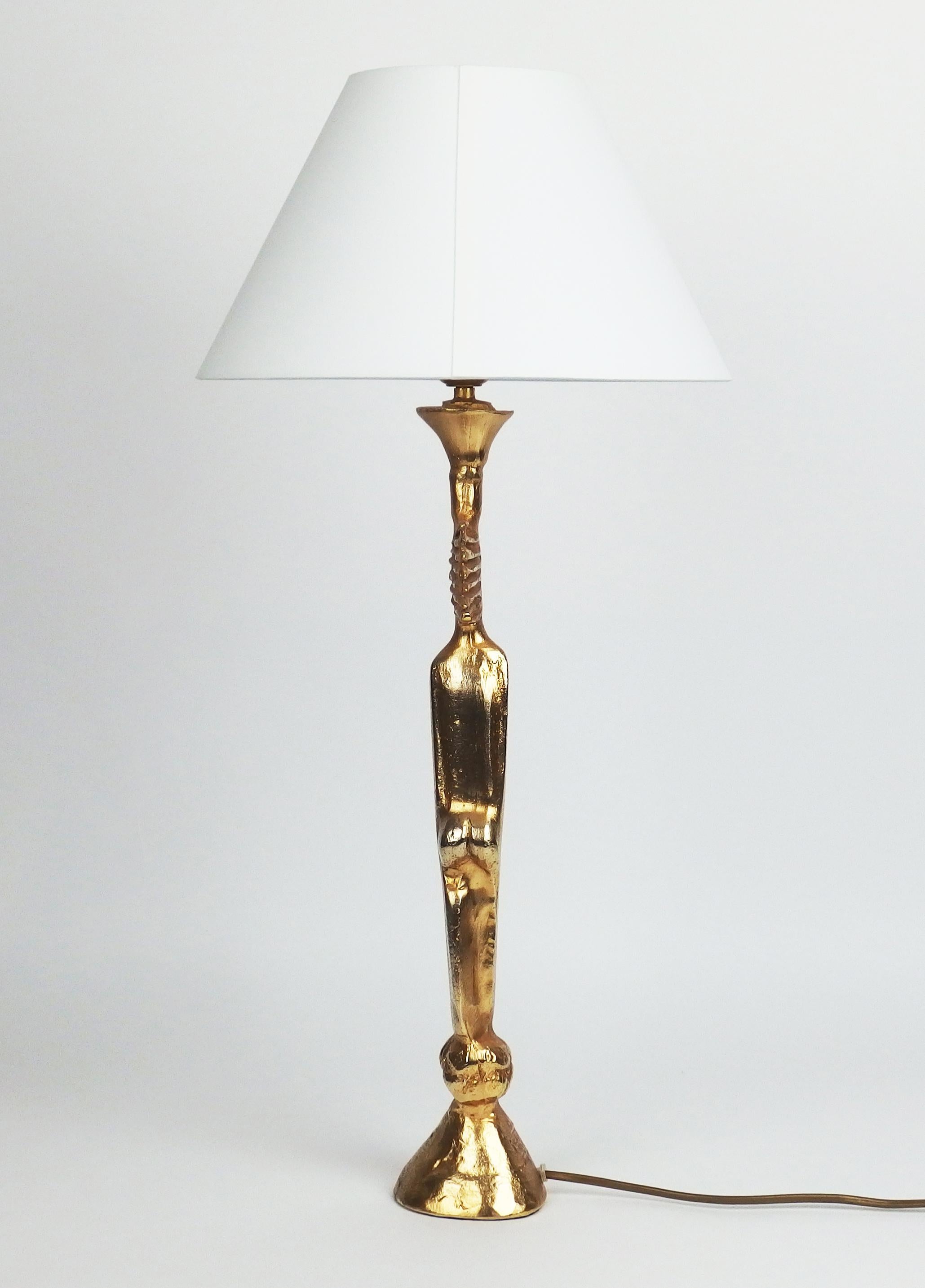 French Table Lamp by Pierre Casenove Edited by Fondica For Sale