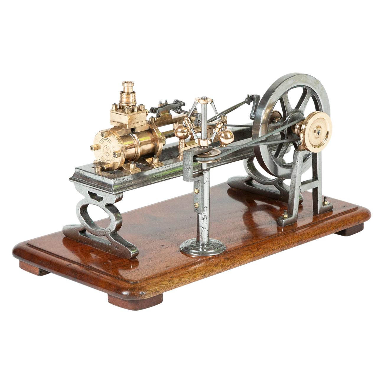 Tabletop Model of a Single Cylinder Steam Engine