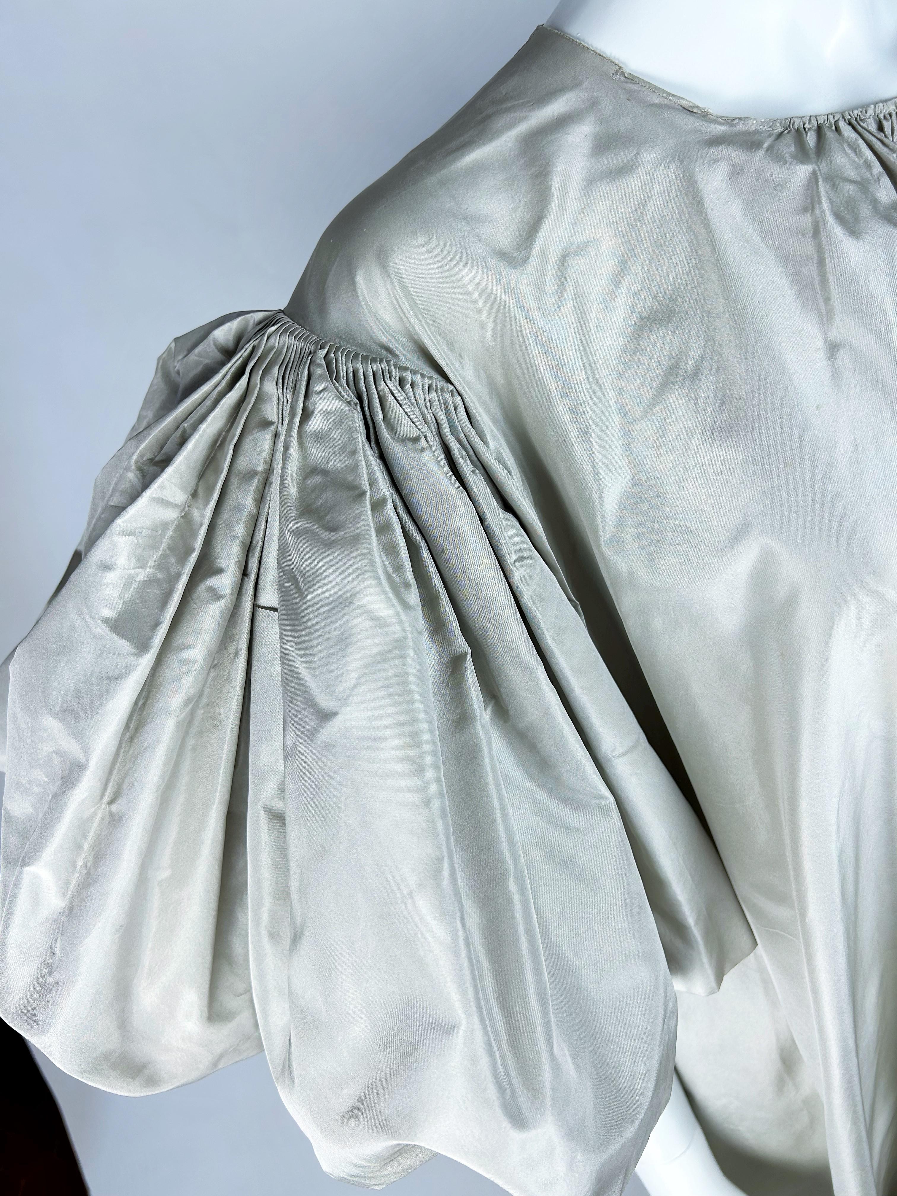 Women's A Taffeta dress by Madame Grès Haute Couture (attributed to) - Paris 1977