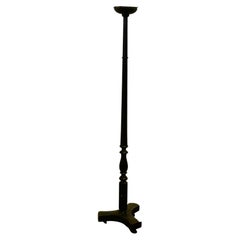 Tall 19th Century French Ebonised Hat Stand, Shop Display