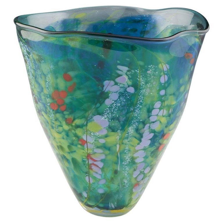 A Tall English Garden Vase By Siddy Langley 2022 For Sale at 1stDibs