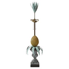 Tall Italian Pineapple Tôle Lamp
