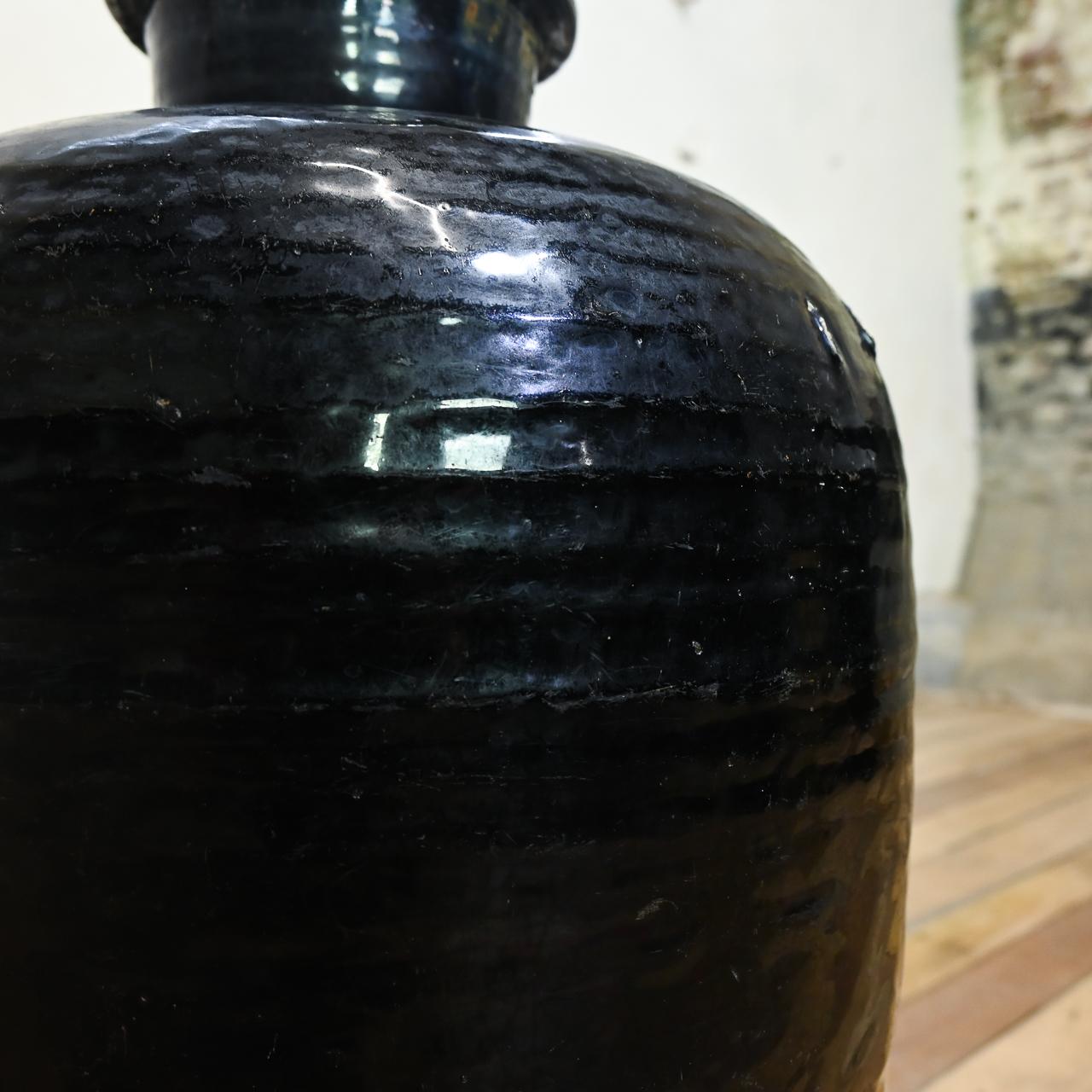Vaso per vino di riso in ceramica del XIX secolo - Shanxi in vendita 5