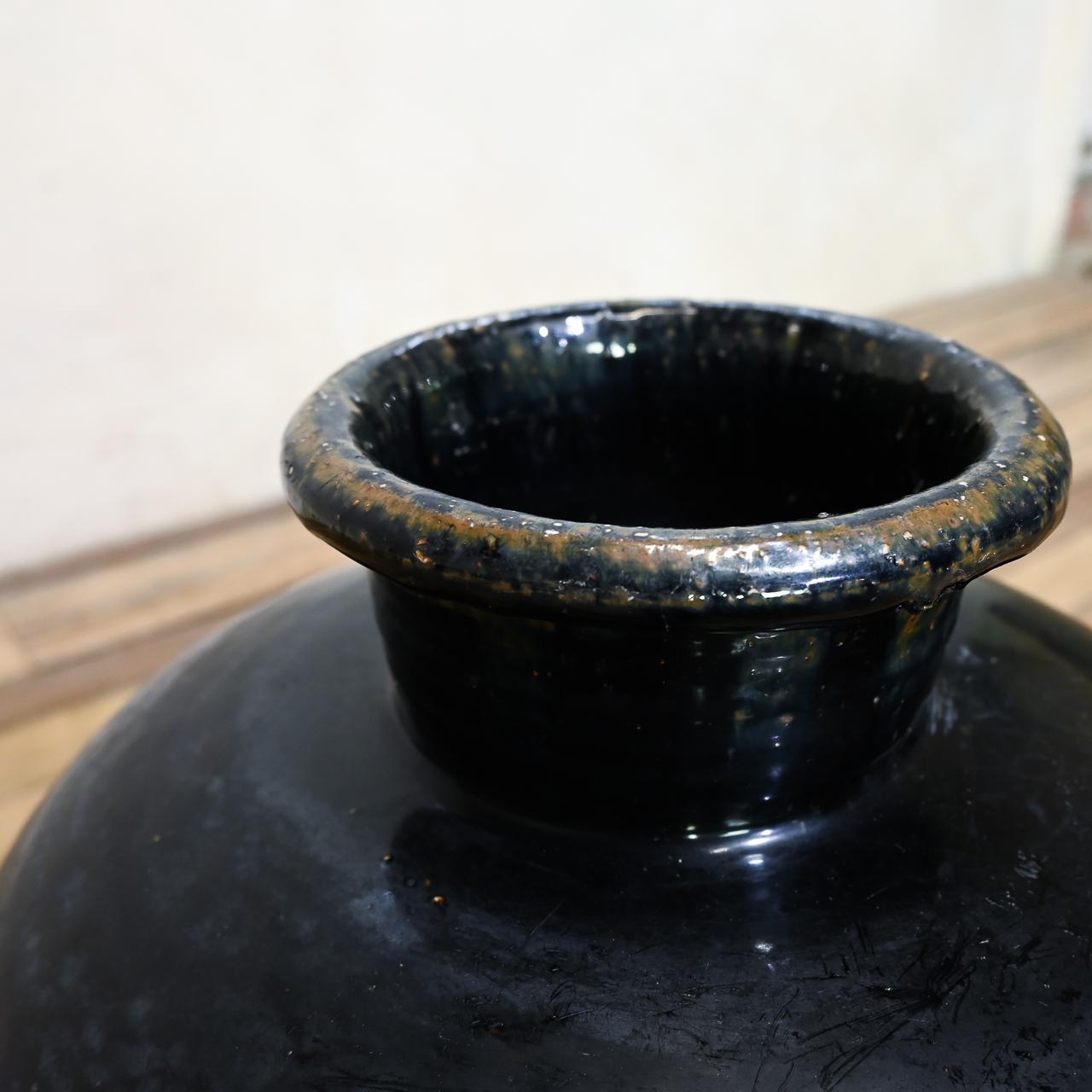 Vaso per vino di riso in ceramica del XIX secolo - Shanxi in vendita 8