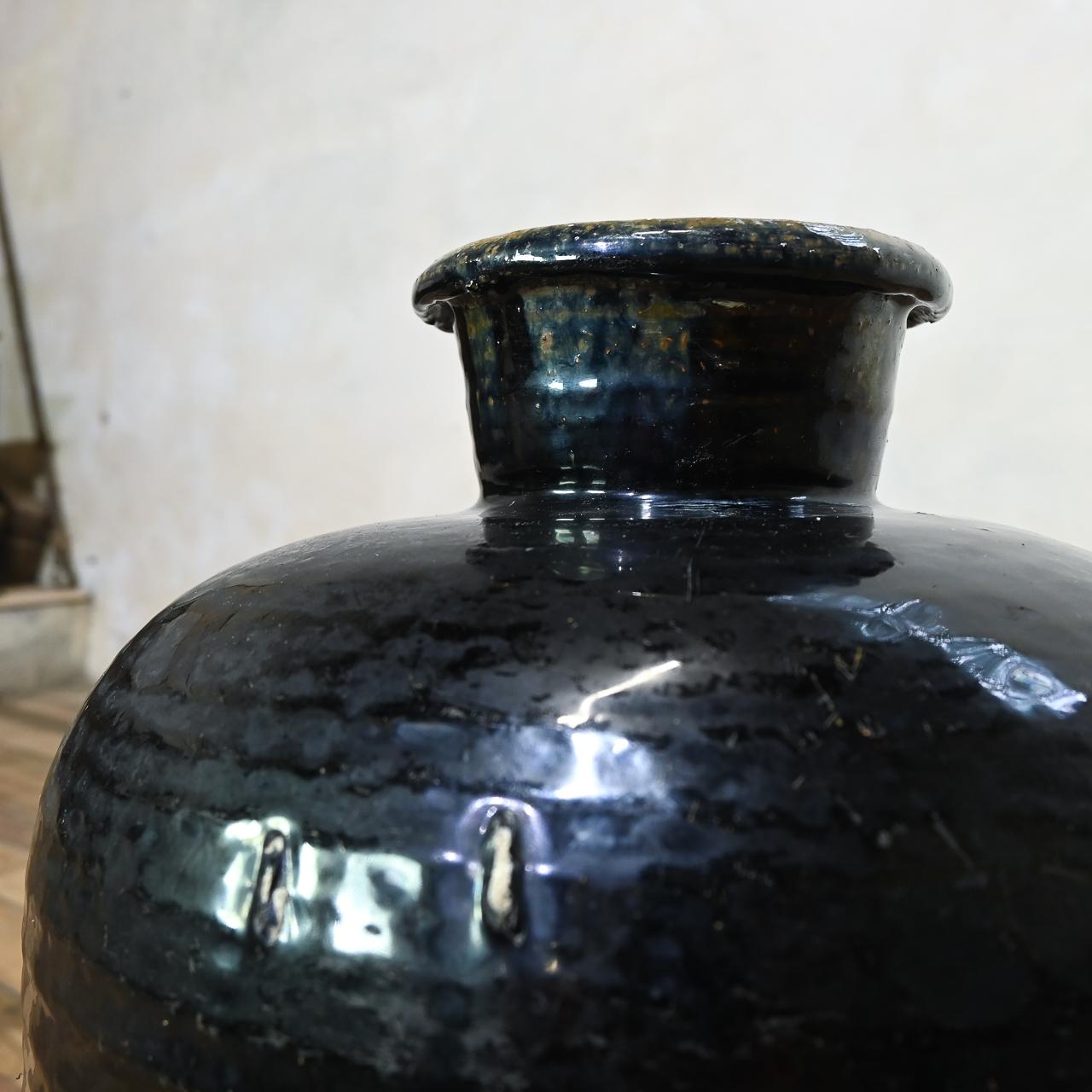 Vaso per vino di riso in ceramica del XIX secolo - Shanxi in vendita 3