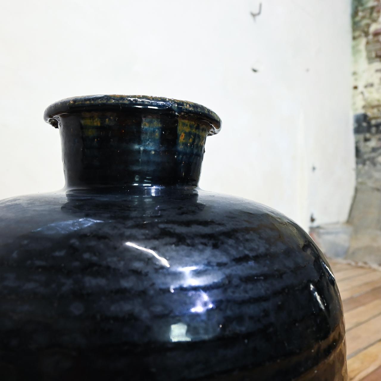 Vaso per vino di riso in ceramica del XIX secolo - Shanxi in vendita 4