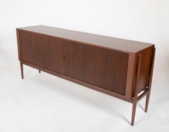 Model  NV54 Tambour Door Sideboard Produced Niels Vodder