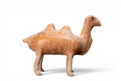 A Tang Terracotta Figure of a Bactrian Camel