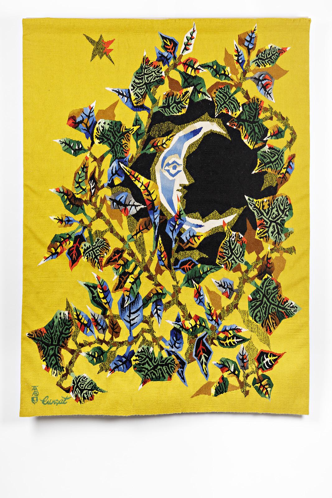 A tapestry by Jean Lurçat entitled 