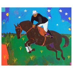 
A Taste of Freedom
 Figurative Portrait Painting by Alan Fears Pop Art Horse